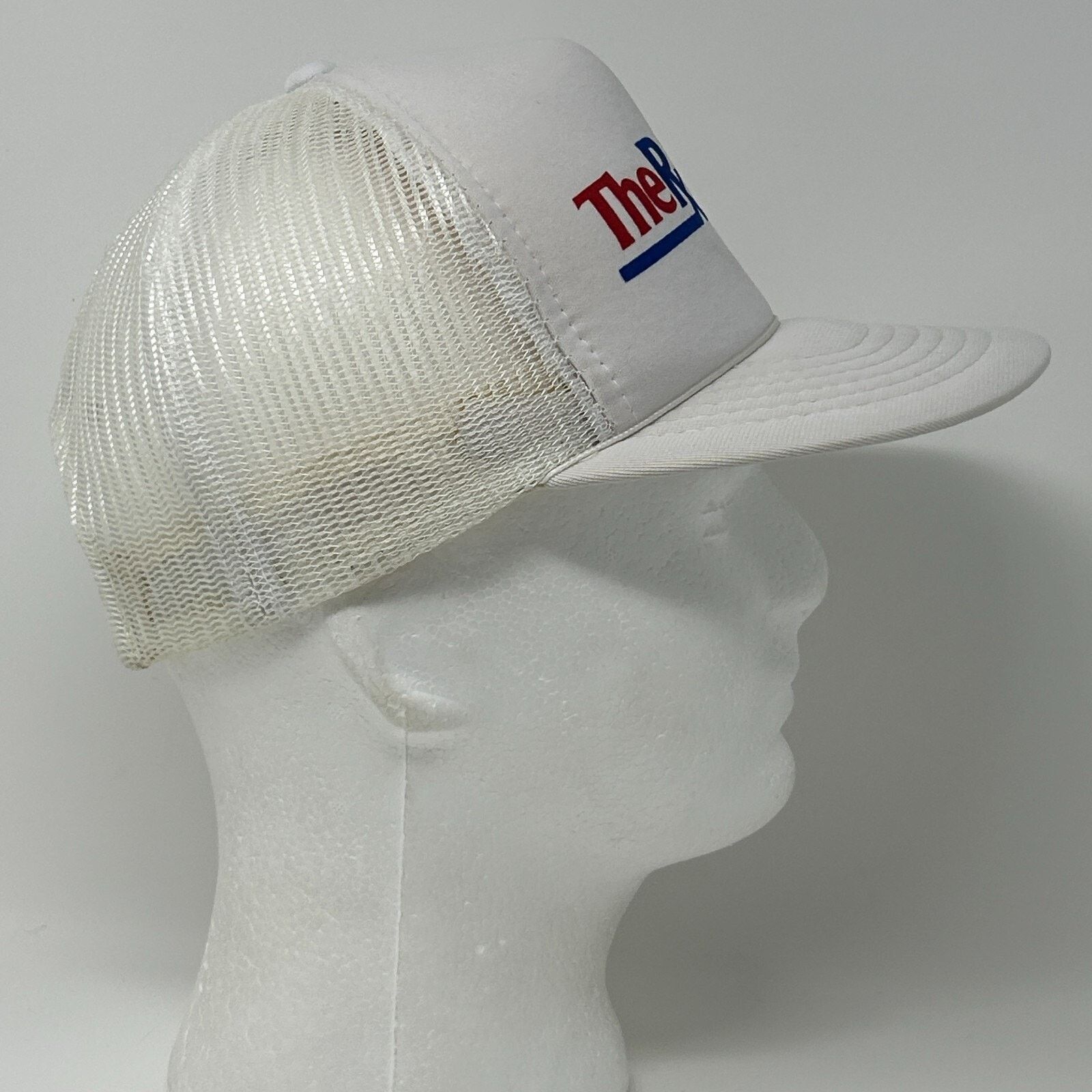 Other Vintage 80s The RX Place Drug Store Trucker Hat Cap White Size ONE SIZE - 7 Thumbnail