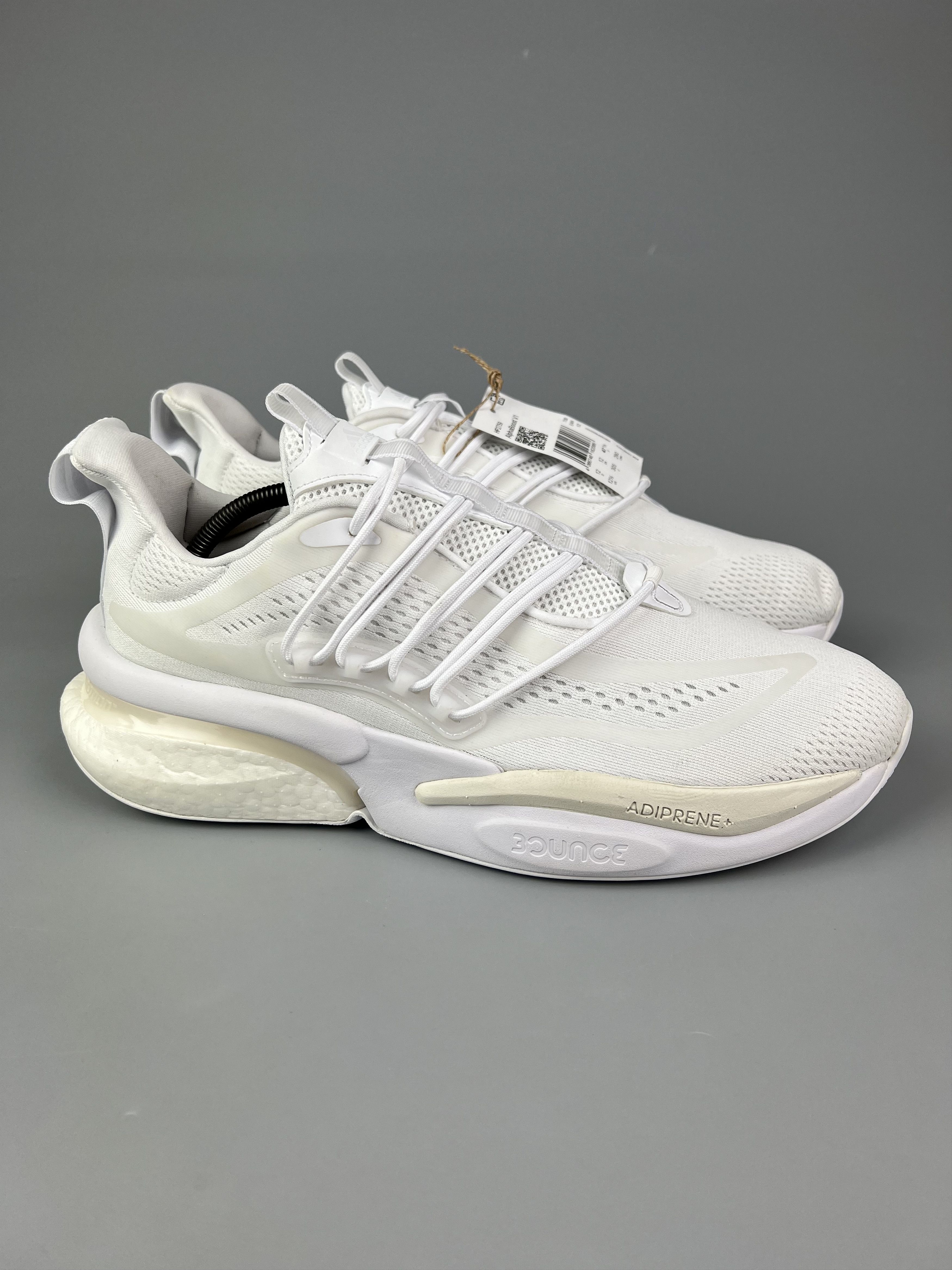 Adidas Adidas Alphaboost V1 White Men's Sneakers US12.5 Size US 12.5 / EU 45-46 - 1 Thumbnail