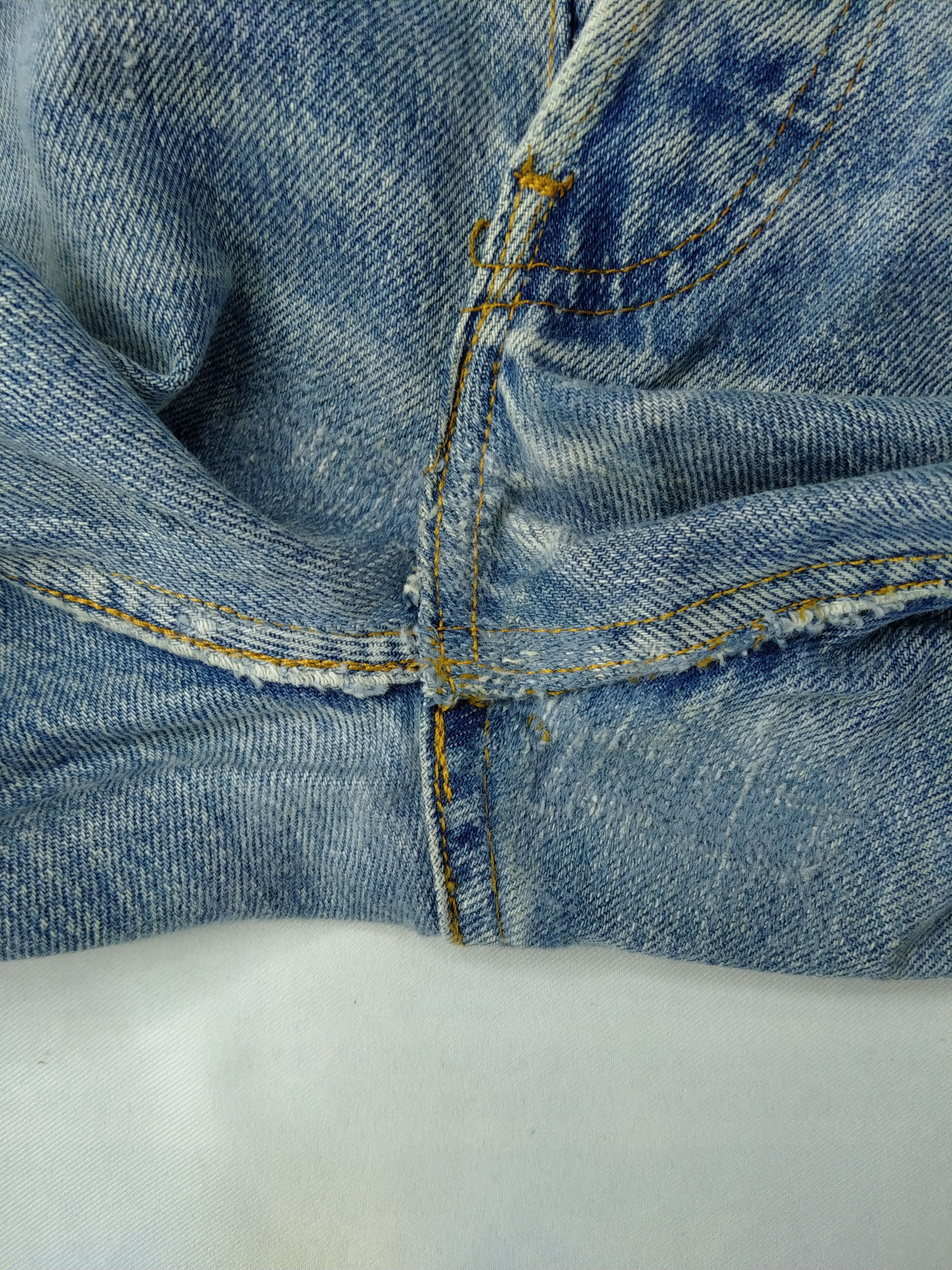 Levi's 80s Blue Vintage Levi's 501 USA Jeans 30x29 Denim -JN086 Size US 30 / EU 46 - 12 Thumbnail