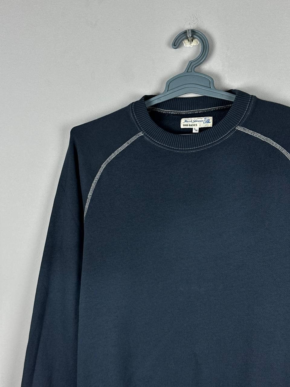 Merz B. Schwanen Merz b Schwanen Mens Cotton Regaln Sleeve Sweatshirt Size US M / EU 48-50 / 2 - 3 Thumbnail
