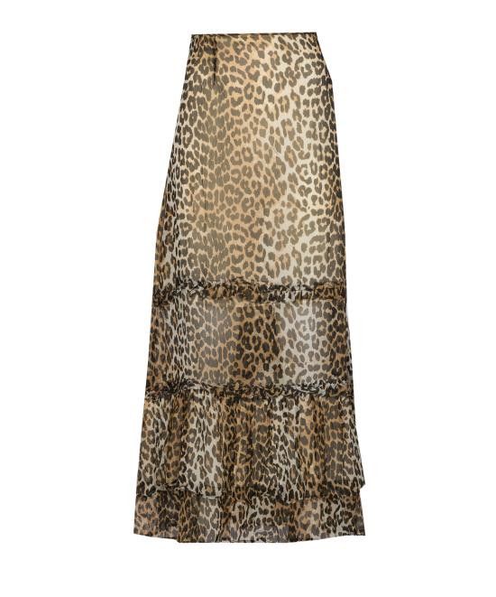 Ganni GANNI Women Mid Skirts W0435 943 Brown Size 26" / US 2 / IT 38 - 1 Thumbnail