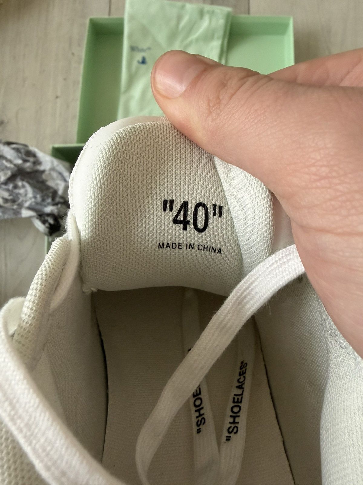 Off-White Off White Out Off Office Whute Black Size US 7 / EU 40 - 6 Thumbnail