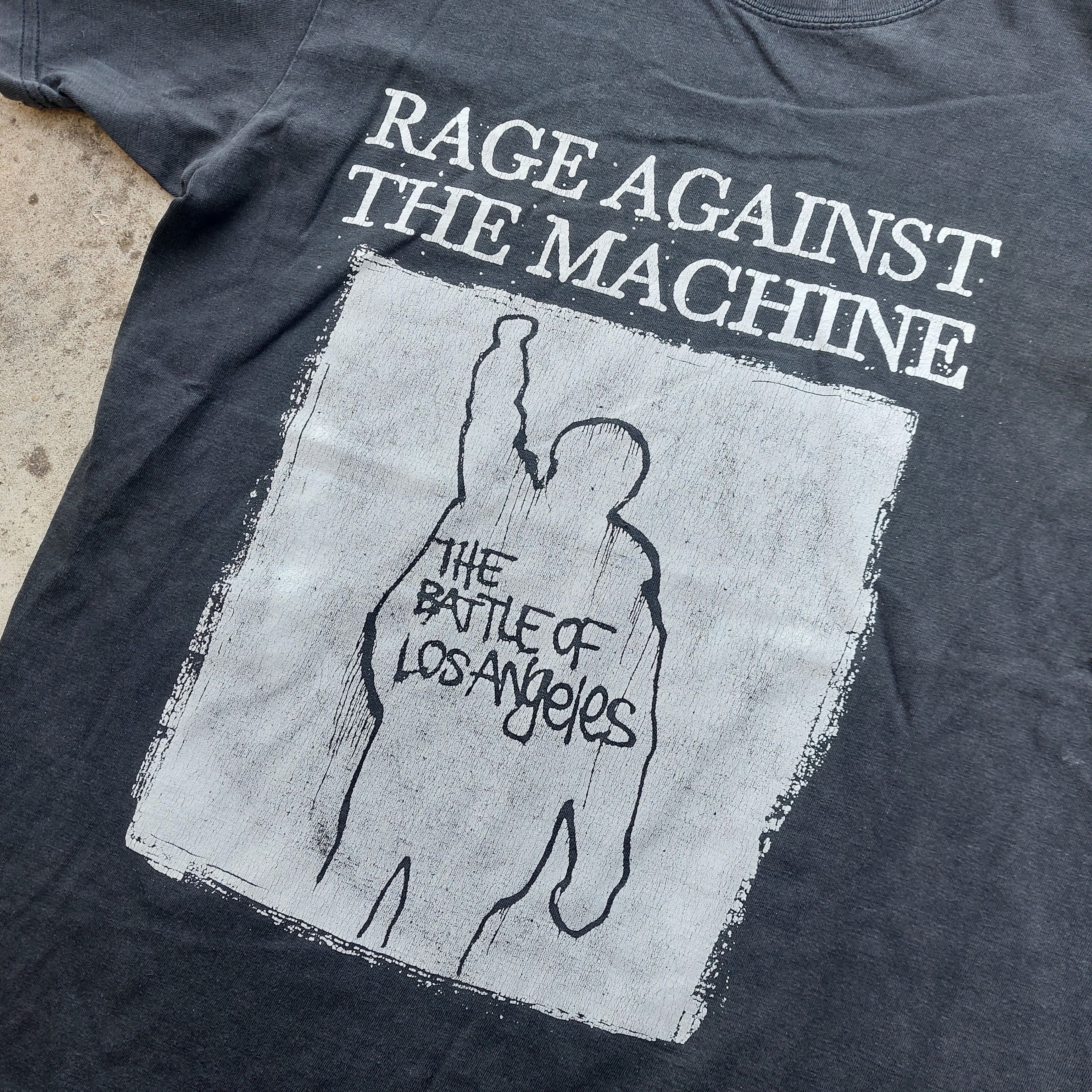 Band Tees × Rage Against The Machine × Vintage rage against the machine vintage tshirt 90s tee Size US S / EU 44-46 / 1 - 2 Thumbnail