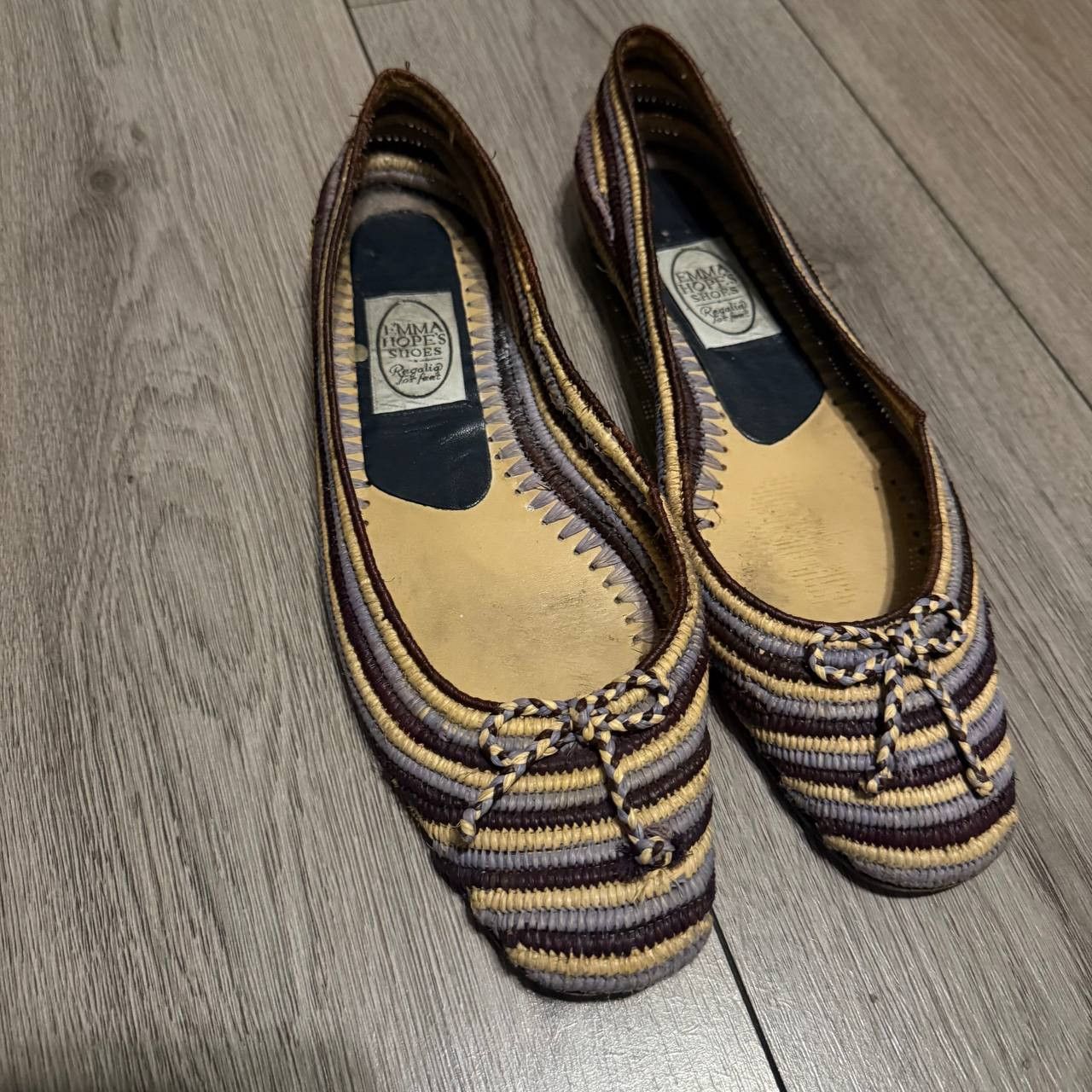 Other Emma Hope Ballet Flat Shoes Basket Weave Size 41 Size US 11 / IT 41 - 1 Thumbnail
