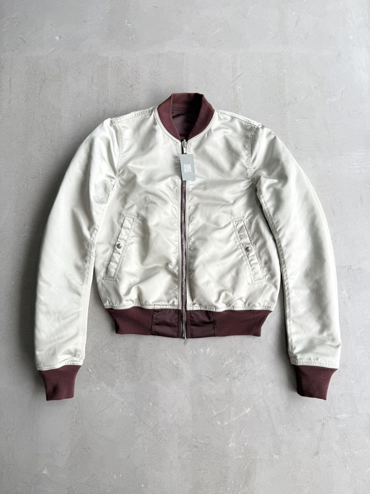 Rick Owens Rick Owens - Mainline Reversible Cropped Bomber Jacket Size US M / EU 48-50 / 2 - 2 Thumbnail