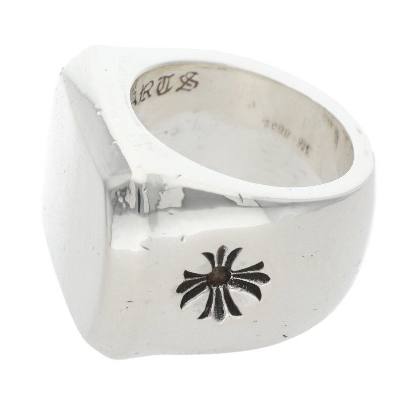 Chrome Hearts Chrome Hearts Big PJ Plain Silver Ring Size ONE SIZE - 5 Thumbnail