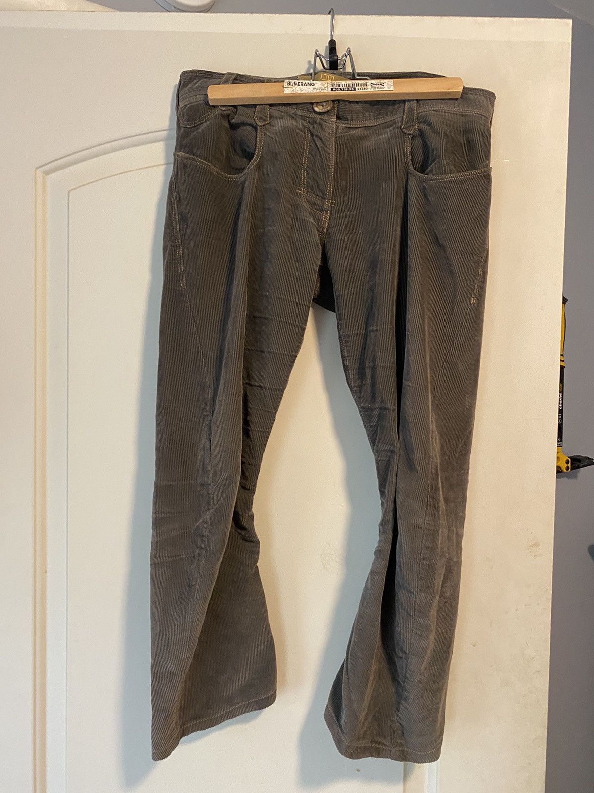 Carpe Diem × Other × Other UK Atelier Baba Twisted Seam Cropped Corduroys Size 30" / US 8 / IT 44 - 1 Thumbnail