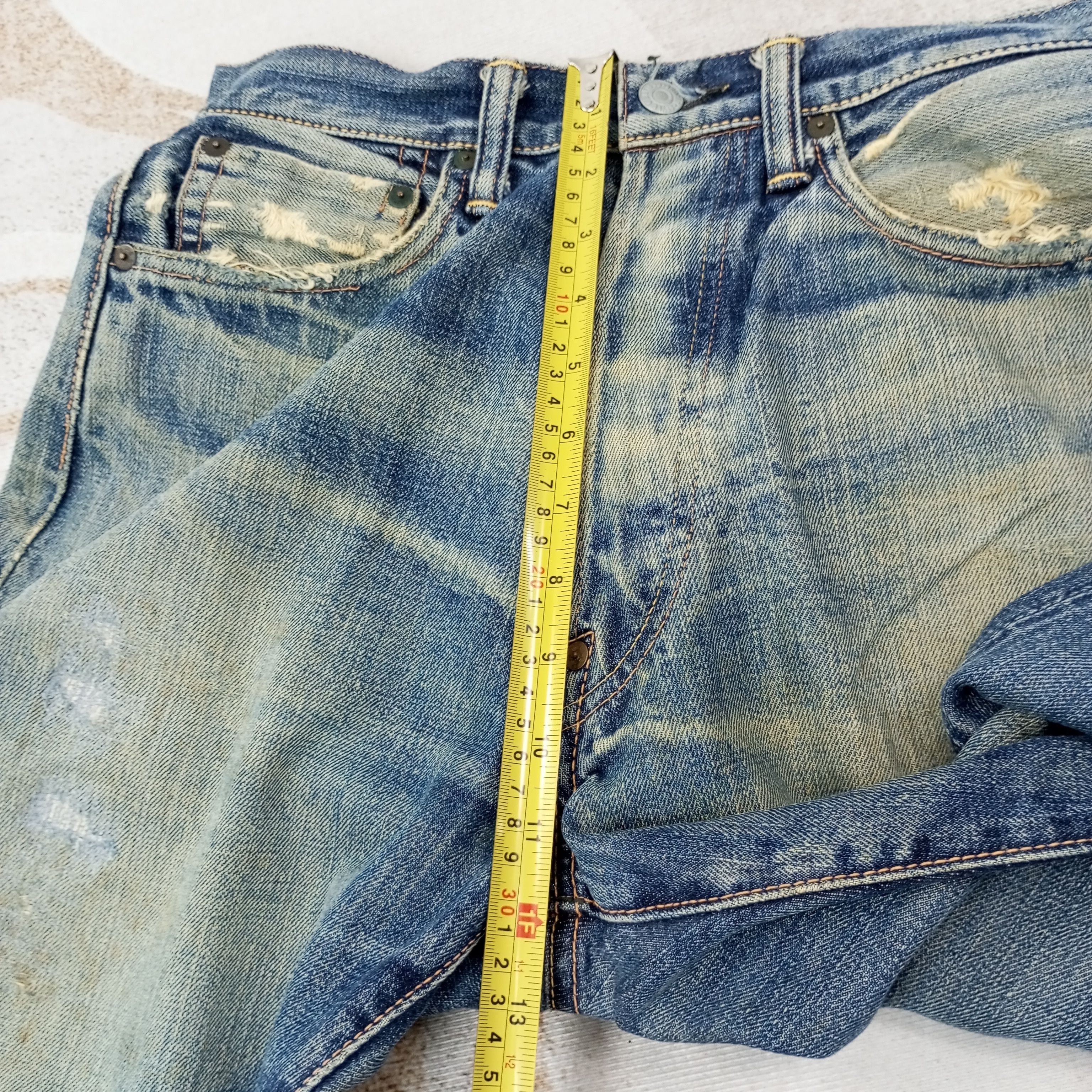 Evisu Evisu Japanese Brand Custom Daicock Jeans c235n5 Size US 27 - 7 Thumbnail