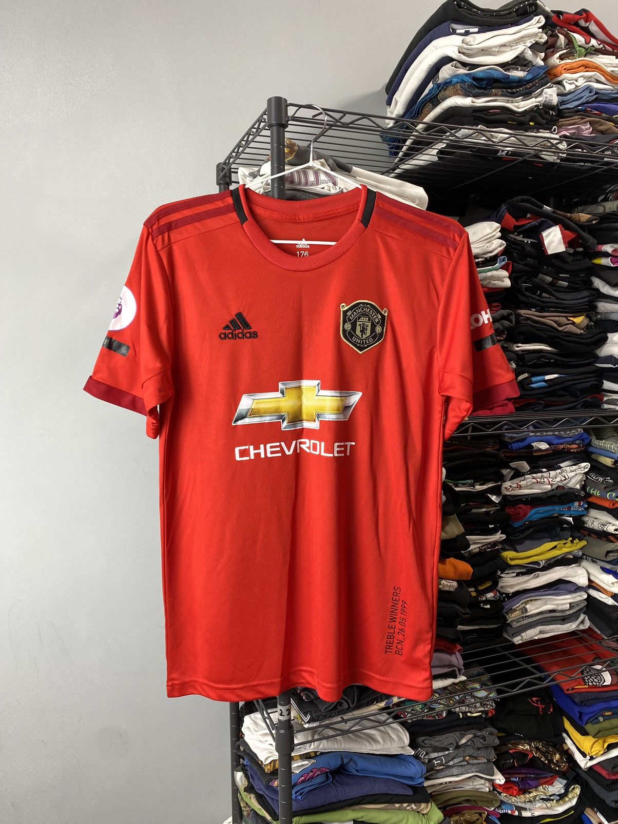 Adidas Adidas Manchester United Soccer Jersey Tee Size US S / EU 44-46 / 1 - 1 Thumbnail