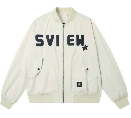 Other SVIEW Vintage Star Patch Embroidered Bomber Jacket Size US XXL / EU 58 / 5 - 2 Thumbnail