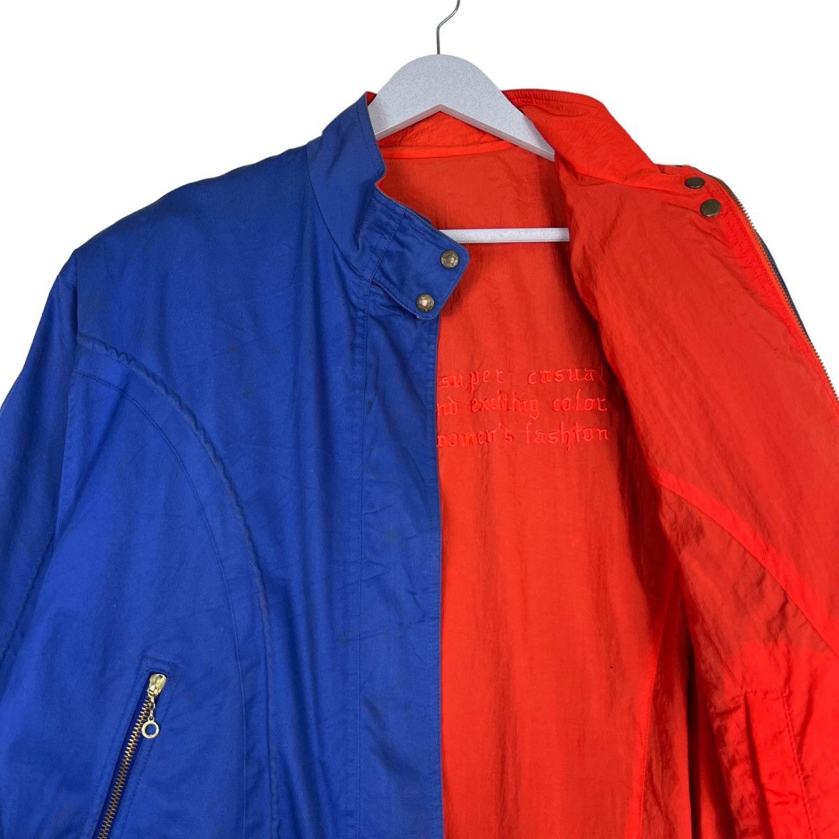 Japanese Brand 🔥 REVERSIBLE BOMBER JACKET Size US S / EU 44-46 / 1 - 10 Thumbnail