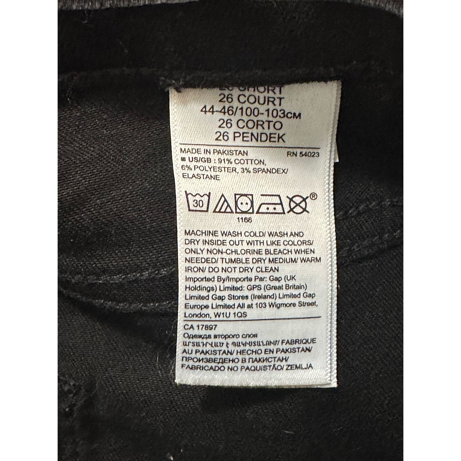 Banana Republic Banana Republic black high rise skinny jeans size 26 short Size 26" / US 2 / IT 38 - 5 Thumbnail