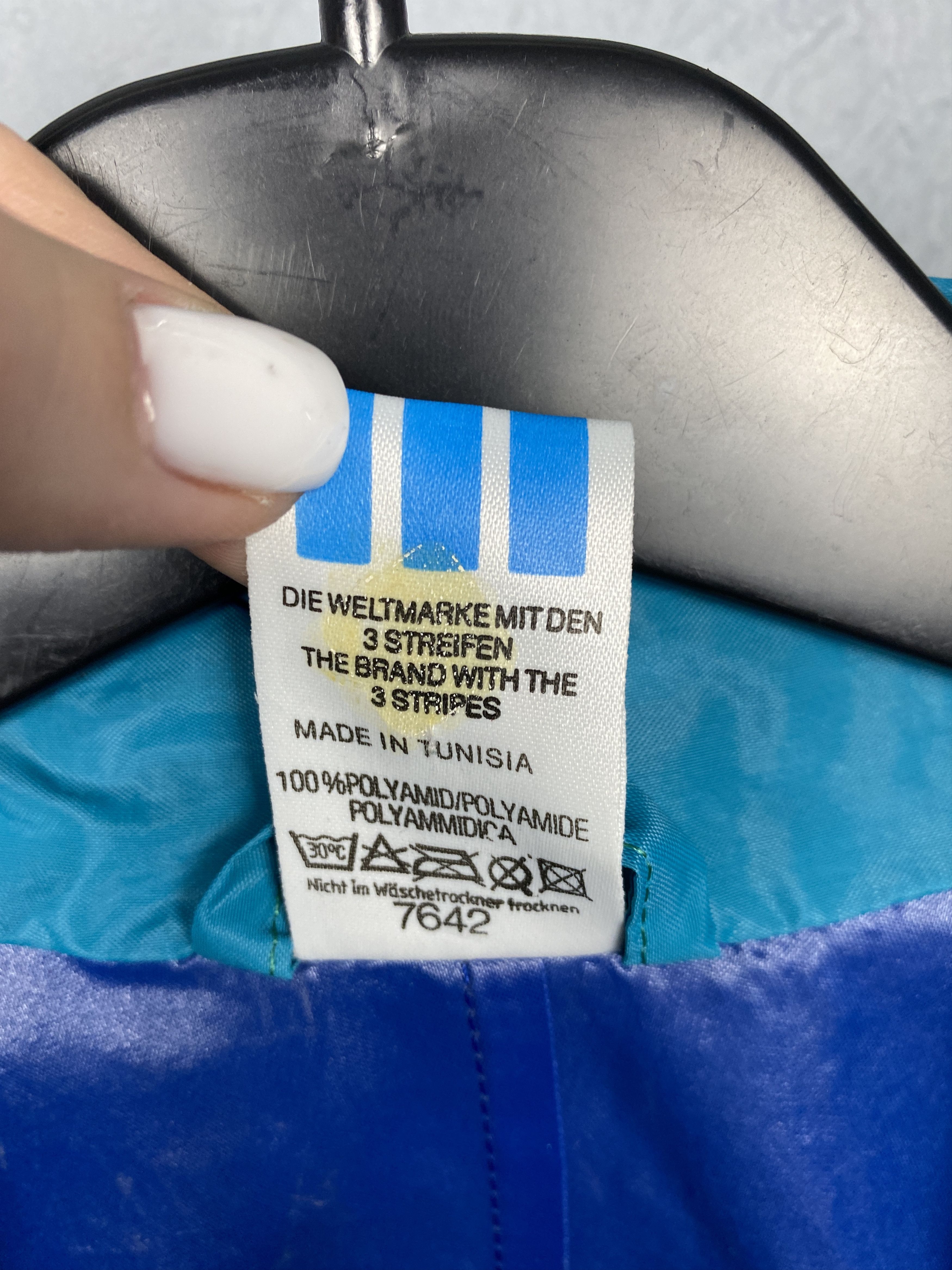Adidas × Vintage Adidas Vintage Mens Nylon Anorak Jacket Size US L / EU 52-54 / 3 - 7 Thumbnail