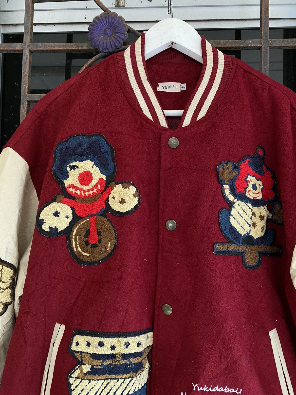 Japanese Brand × Vintage Yuki Varsity Jacket Size US M / EU 48-50 / 2 - 3 Thumbnail