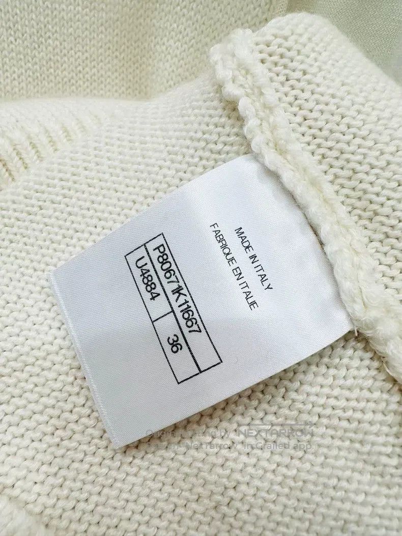 Chanel Chanel 25K super obedient collarbone kitten sweater Size XS / US 0-2 / IT 36-38 - 5 Thumbnail