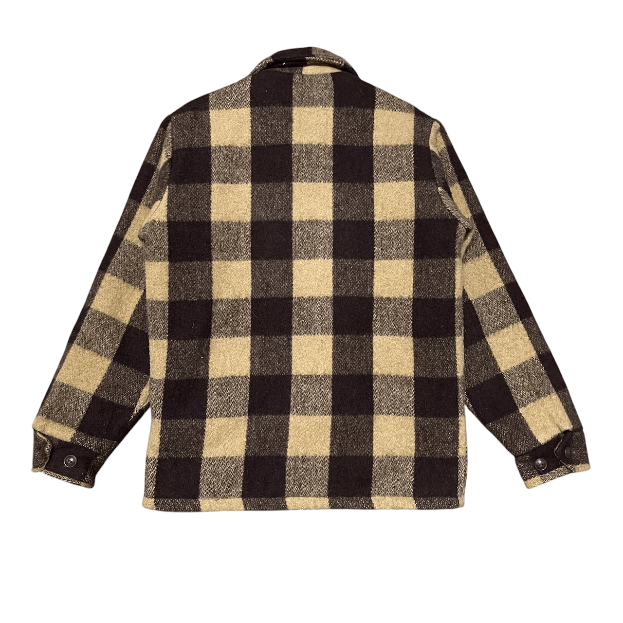 Sears Vintage 60's Fox Knapp Plaid Wool Zipper Jacket Size US S / EU 44-46 / 1 - 9 Thumbnail
