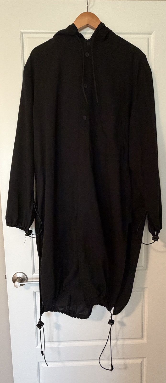 Yohji Yamamoto Y-3 Yohji Yamamoto Adidas Hooded Parka Coat Black Size M Size US M / EU 48-50 / 2 - 1 Thumbnail