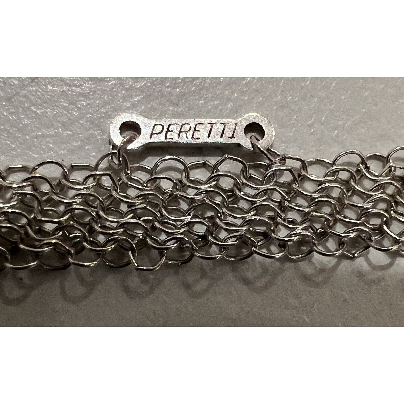 Tiffany & Co. Tiffany & Co. Elsa Peretti Open Heart 30in Chain 925 Mesh Size ONE SIZE - 6 Thumbnail