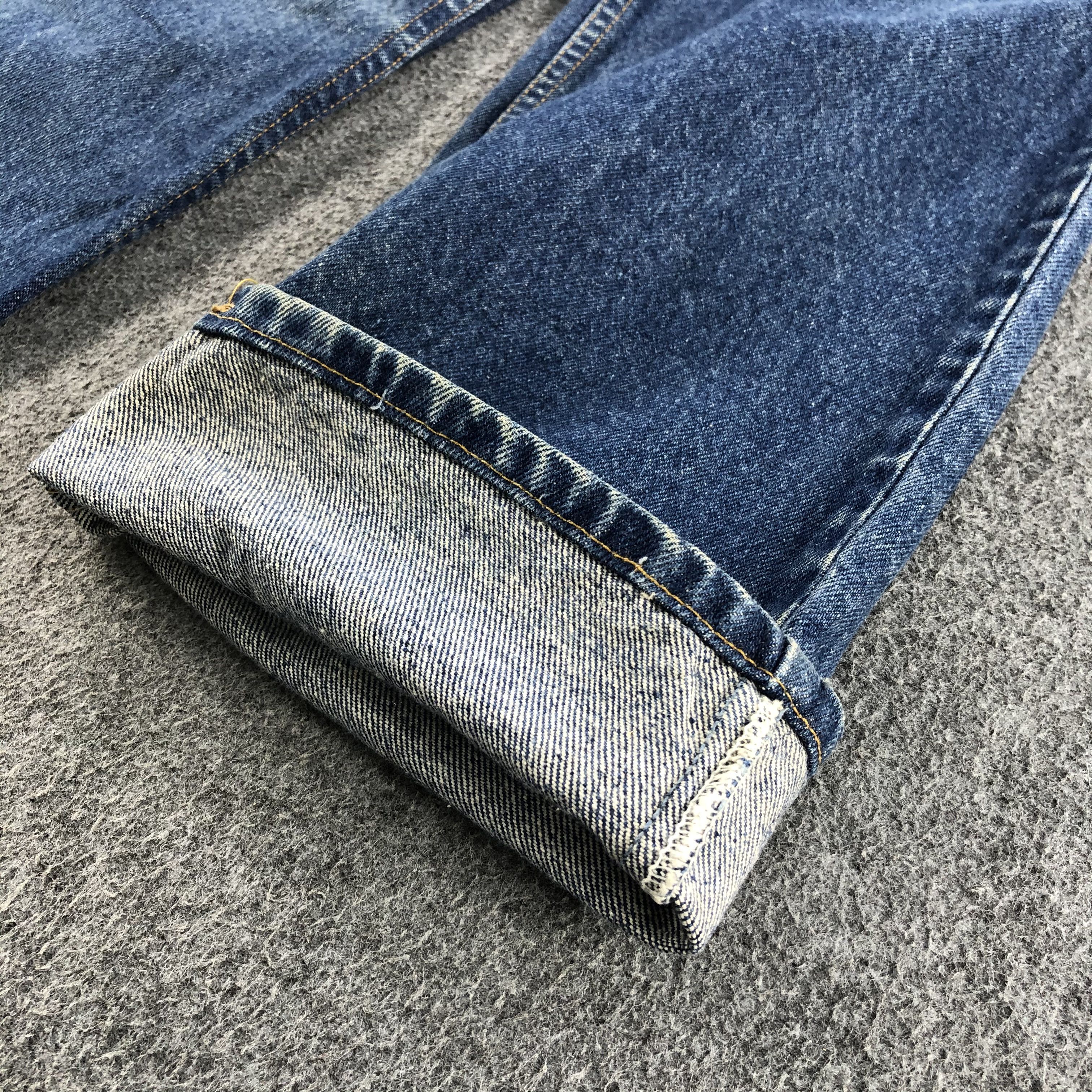 Levi's Vintage 90s Stone Wash Levis 619 Orange Tab Jeans-J1242 Size US 31 - 6 Thumbnail