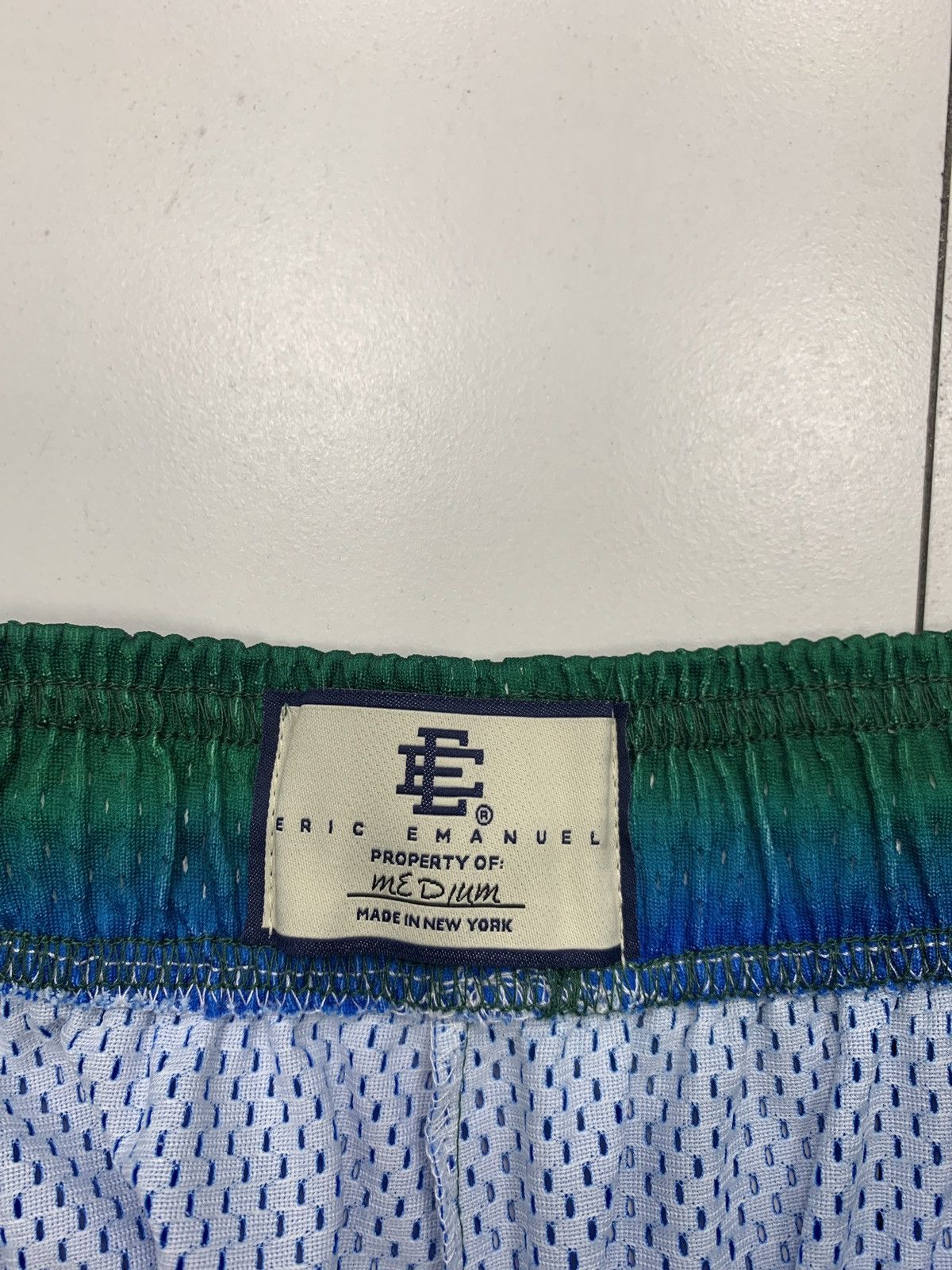 Eric Emanuel Eric Emanuel EE Short "Blue/Green Stripe" Size US 32 / EU 48 - 3 Thumbnail