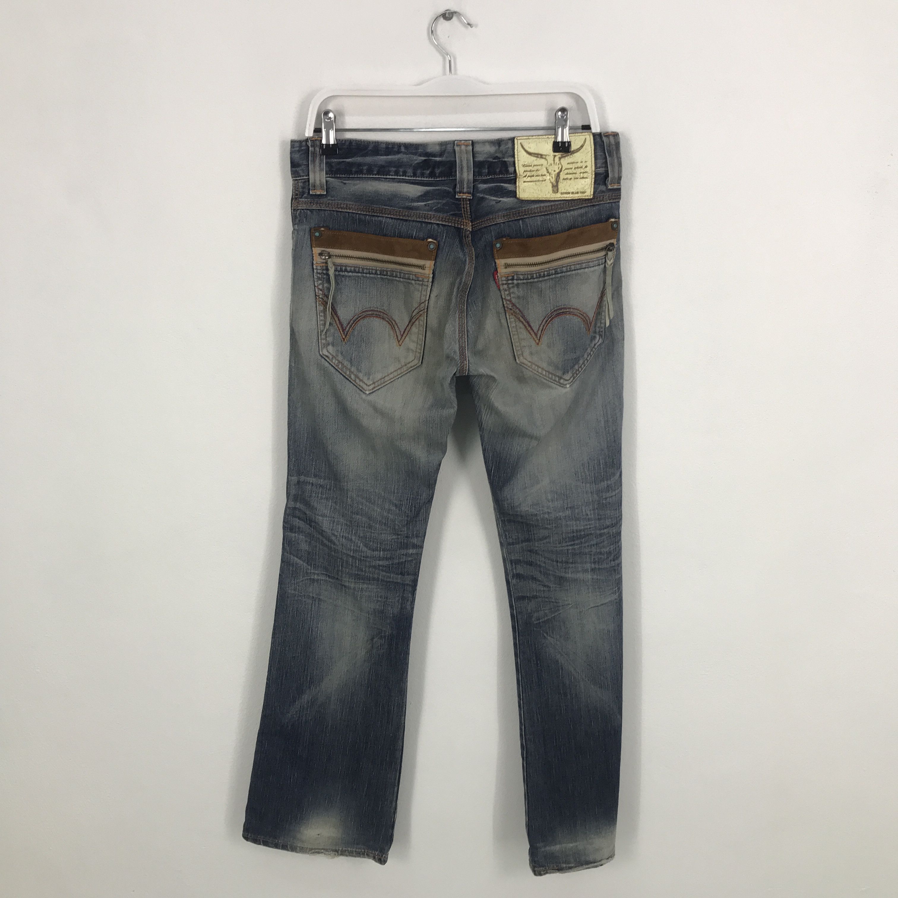 Edwin Edwin Blue Trip distressed denim Jeans Size US 32 / EU 48 - 4 Thumbnail