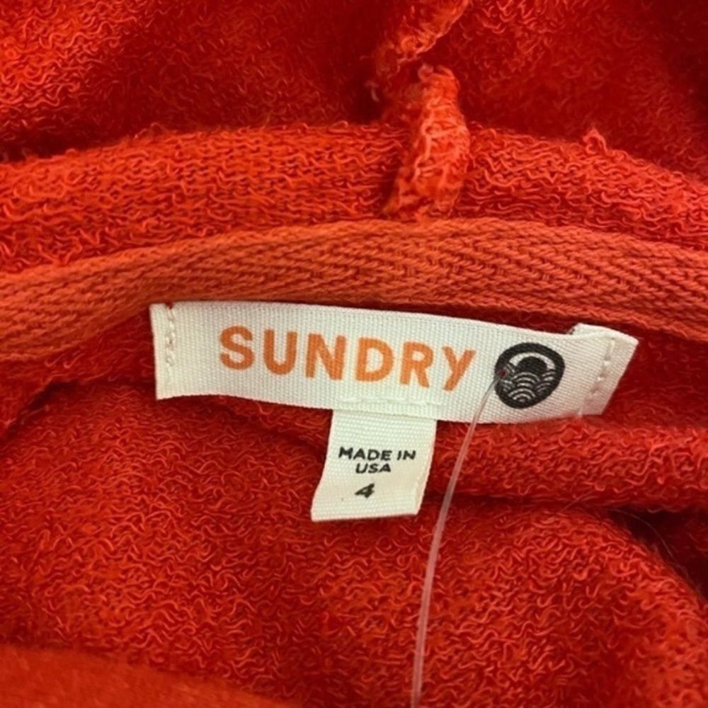 Other Sundry Red LOVE Hoodie Sweatshirt Women’s Size Large L NWOT Size L / US 10 / IT 46 - 3 Thumbnail