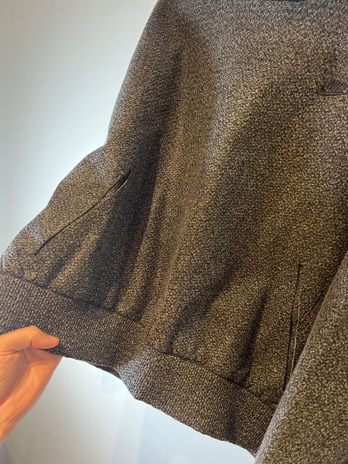 Nike Nike Forward Hoodie Tech Pack Grey Sweatshirt Women's Large Size L / US 10 / IT 46 - 3 Thumbnail