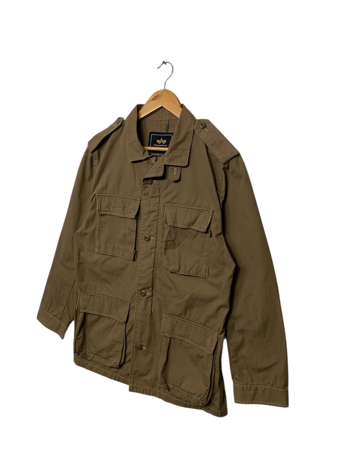 Alpha Industries Rare Alpha Industries Zipper Down Parka Jacket Size US M / EU 48-50 / 2 - 2 Thumbnail