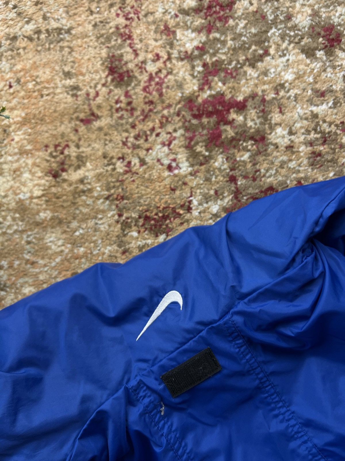 Nike × Vintage 🫐 90’s NIKE TEAM RETRO SWOOSH LOGO Y2K TRACK JACKET Size US L / EU 52-54 / 3 - 6 Thumbnail