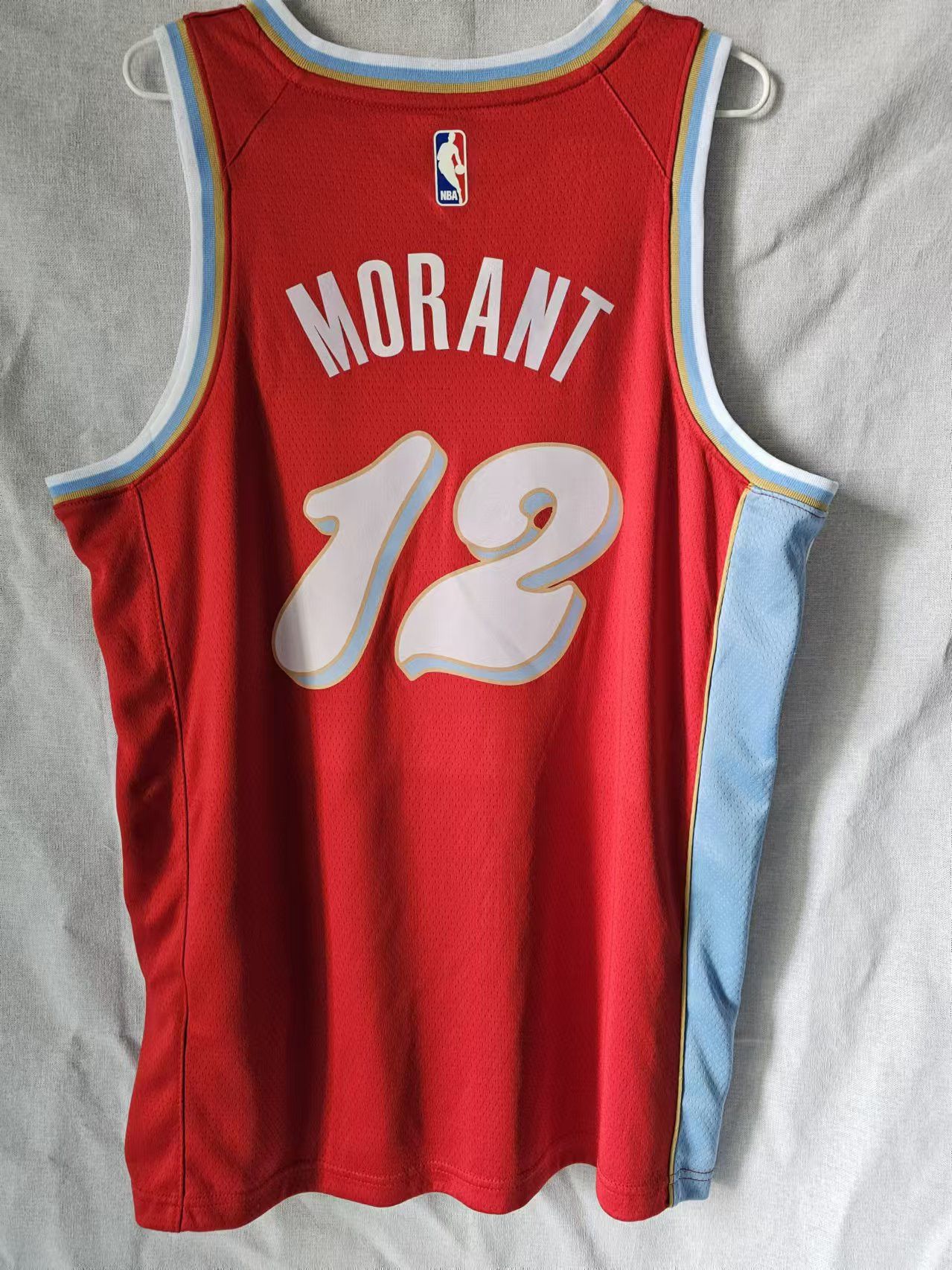 NBA Memphis Grizzlies 12 Ja Morant Jersey City Edition Size US L / EU 52-54 / 3 - 1 Thumbnail