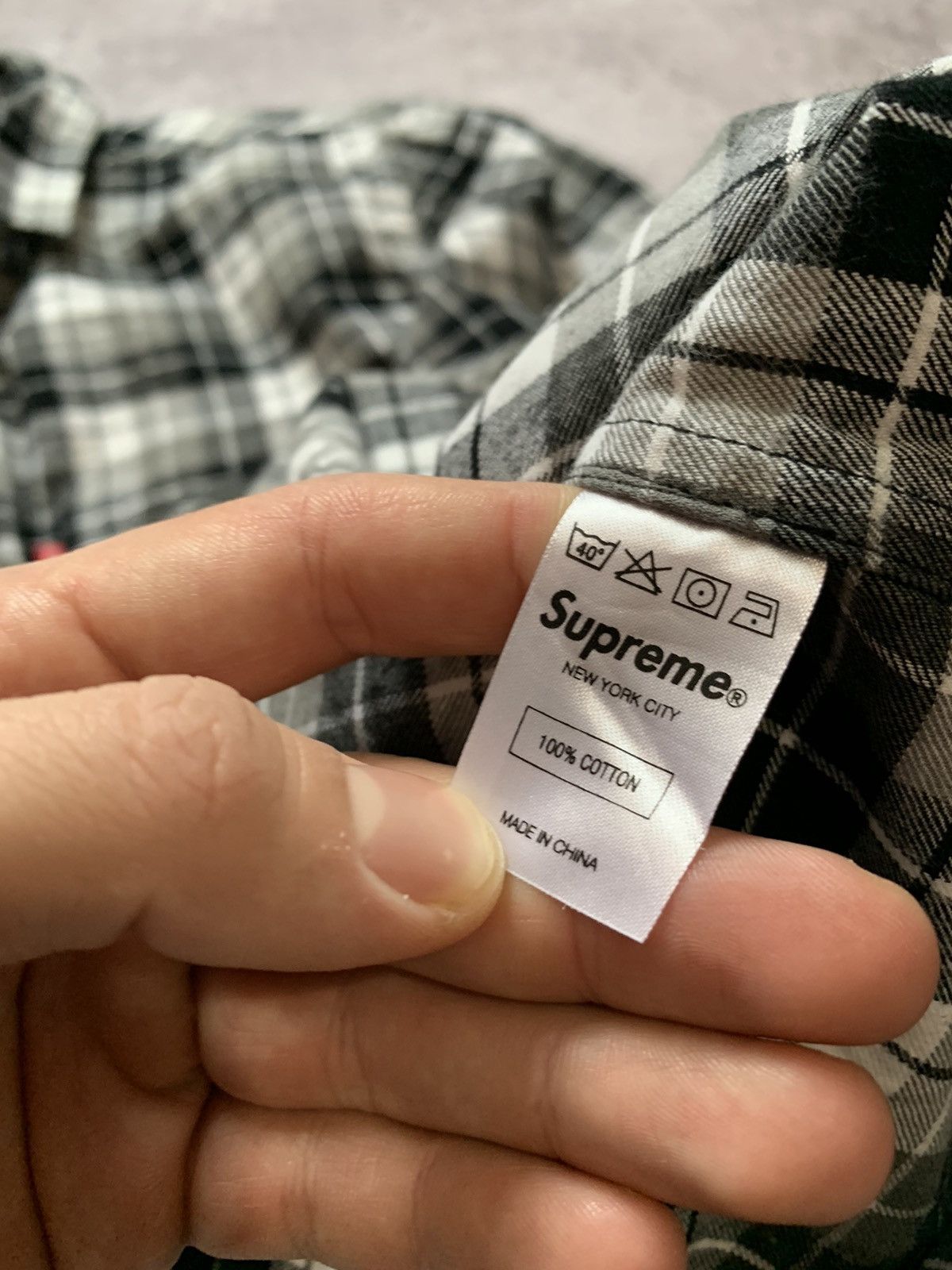 Supreme Supreme flannel shirt Size US M / EU 48-50 / 2 - 6 Thumbnail