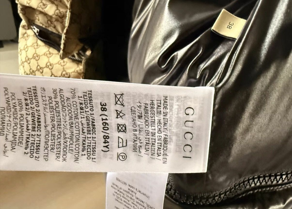 Gucci Gucci Allover Print Zip-Up Hooded Jacket J43 Size XS / US 0-2 / IT 36-38 - 5 Thumbnail