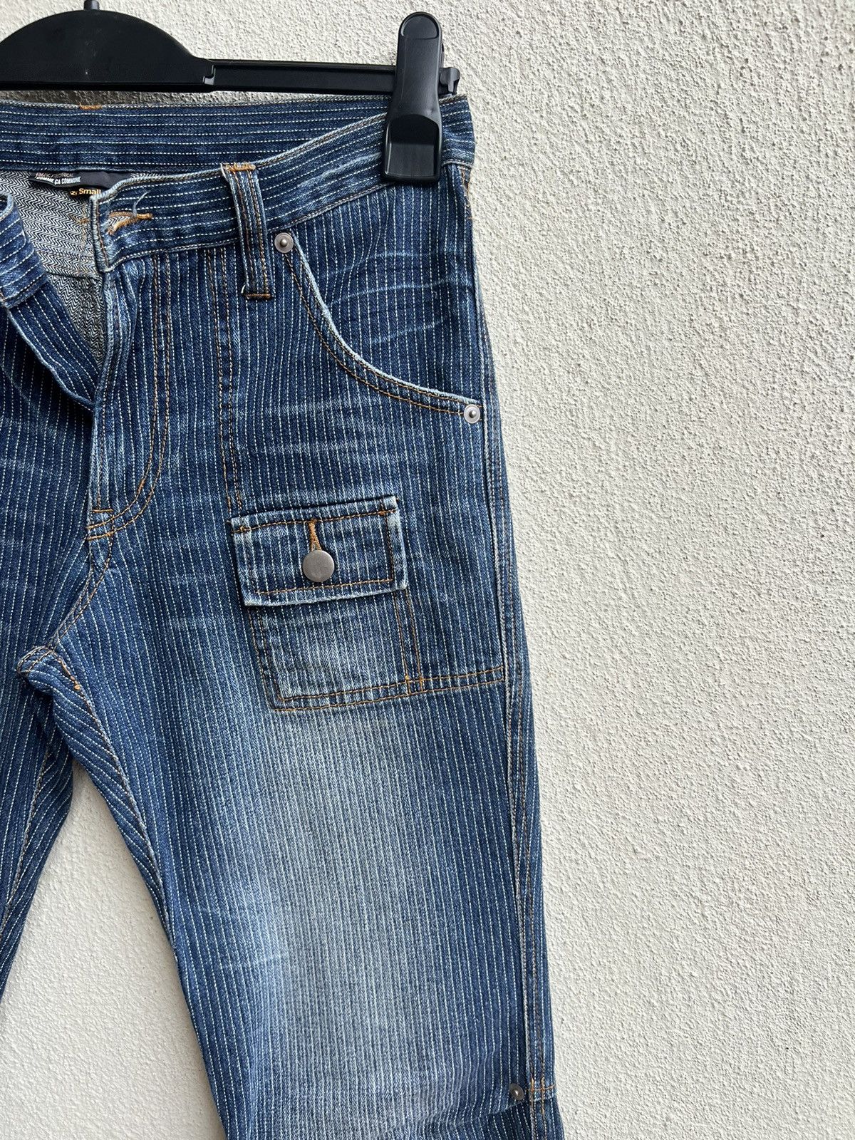 Comme Ca Ism COMME CA COMMUNE X Goldwin Fade Denim Bush Pant Jeans Size US 29 - 11 Thumbnail