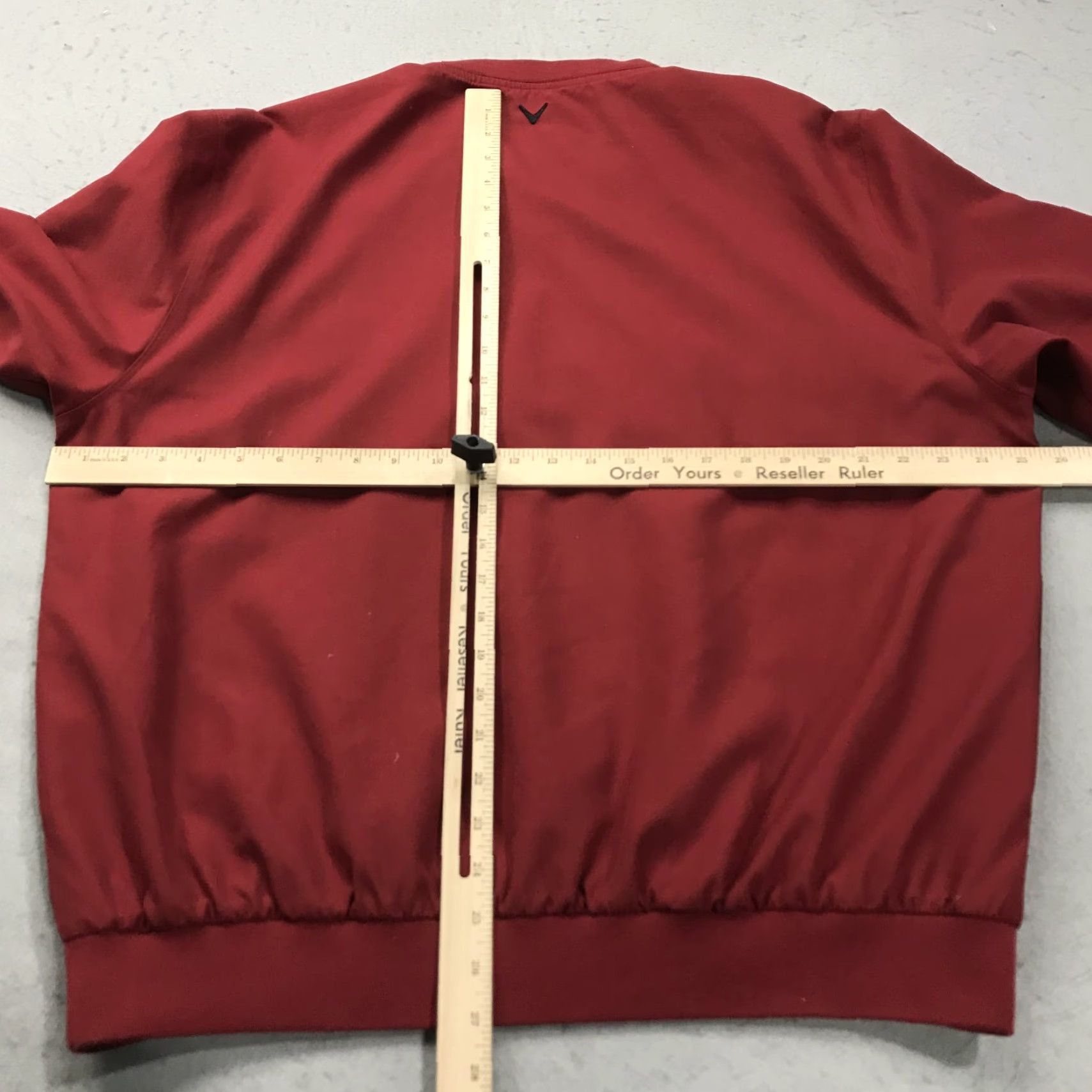 Callaway VINTAGE Callaway Golf Jacket Mens Medium Red Microfiber Windbreaker Pullover 90s Size US M / EU 48-50 / 2 - 6 Thumbnail