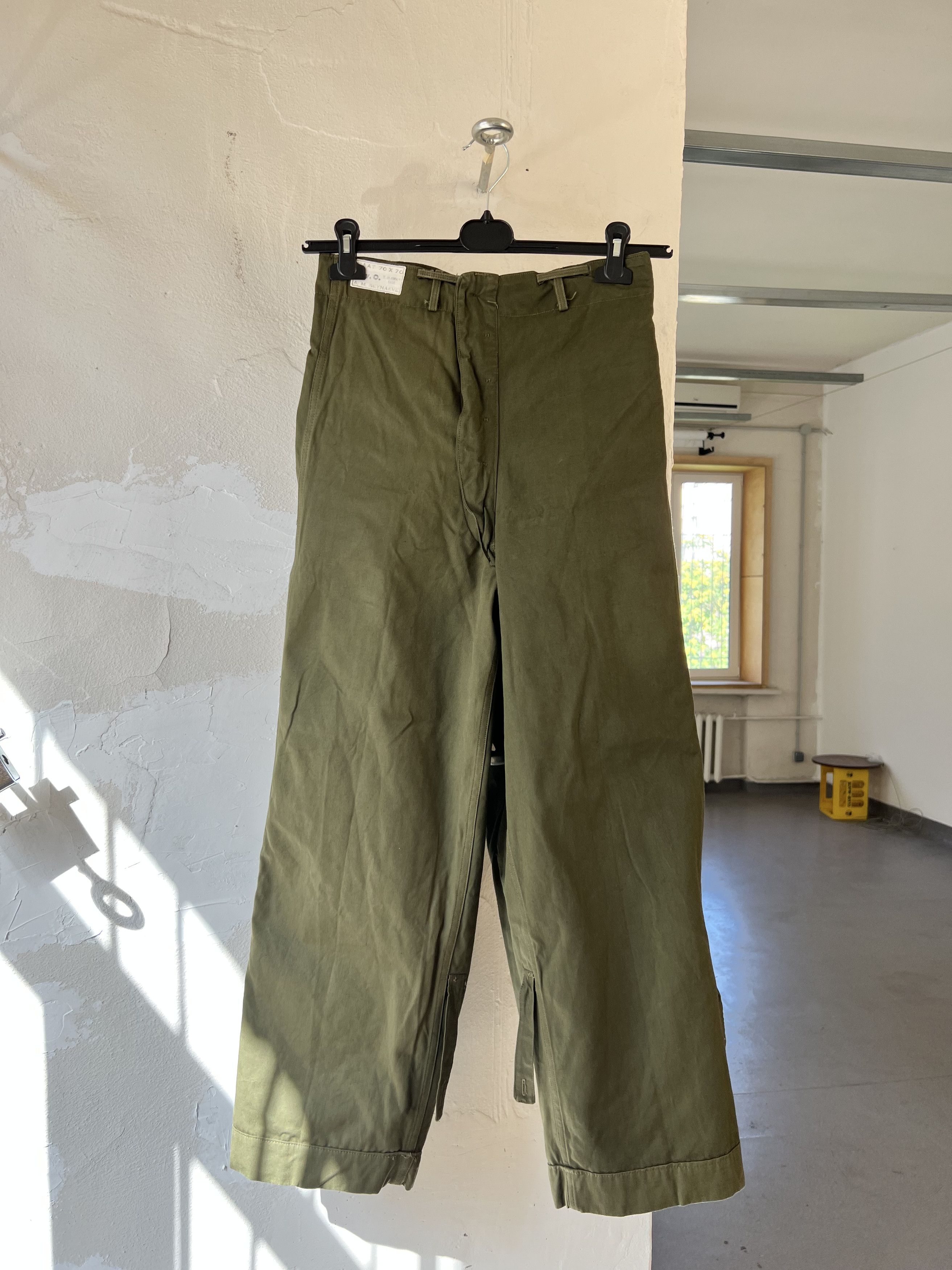 Unsound Rags 1956 Vintage Heavy Cotton SeyNaeve MVO USA Cargo Pant Size US 30 / EU 46 - 5 Thumbnail