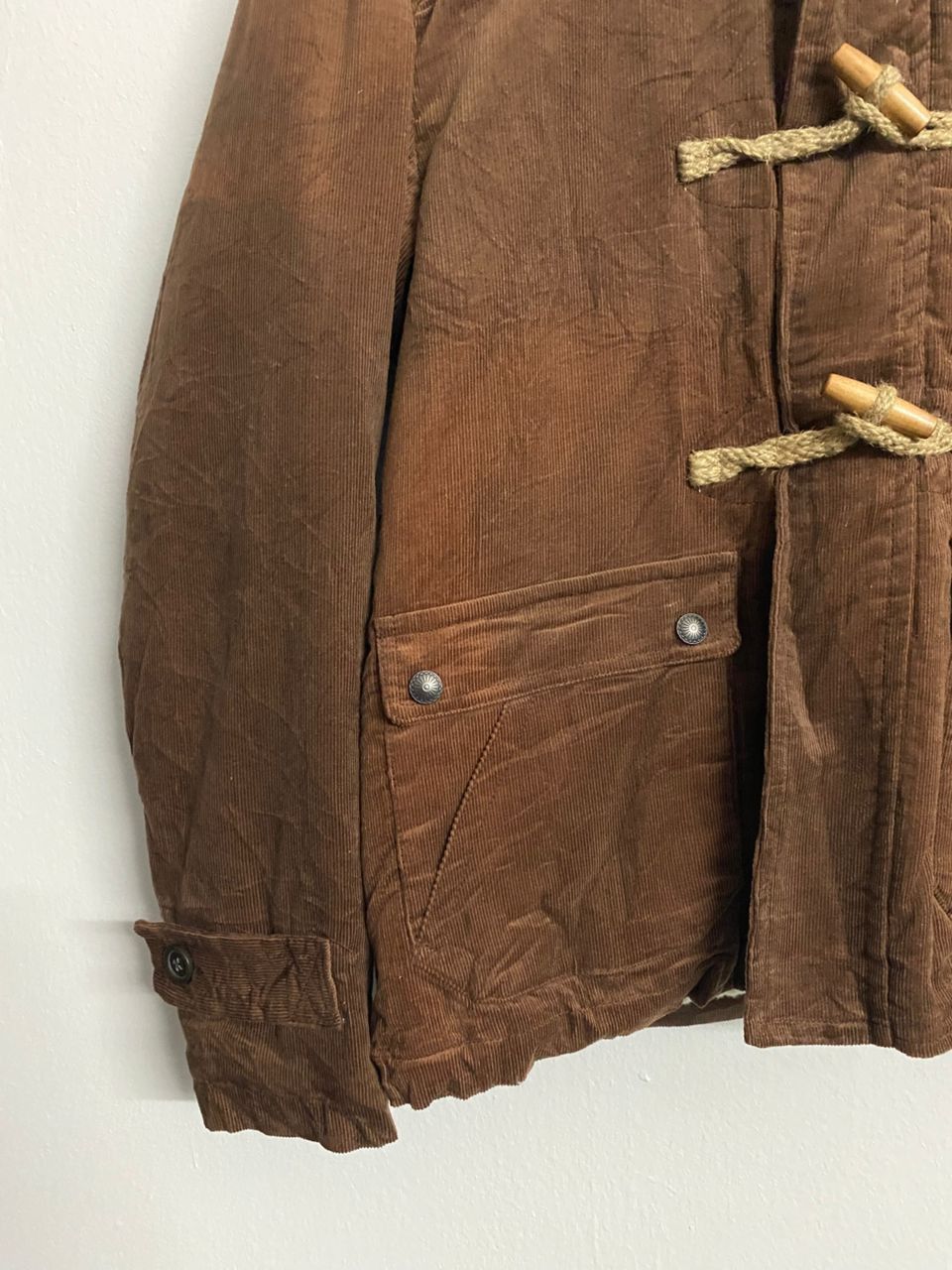 GRN Grn Tokyo Japan Corduroy Sherpa Jacket Size US L / EU 52-54 / 3 - 6 Thumbnail