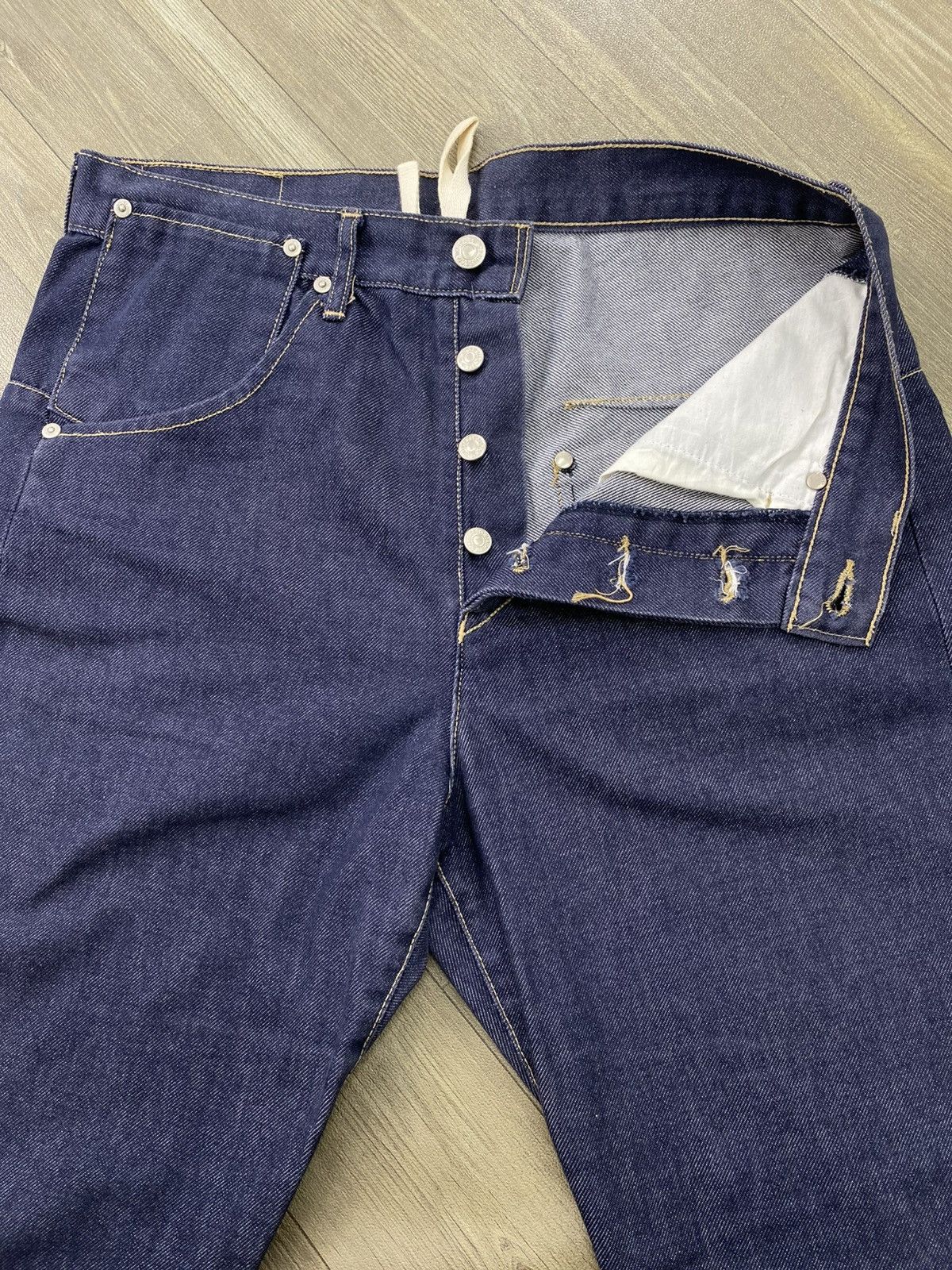Levi's Vintage Clothing 1999s Vintage Levi’s Engineered Japan Indigo Baggy Jeans Size US 29 - 8 Thumbnail