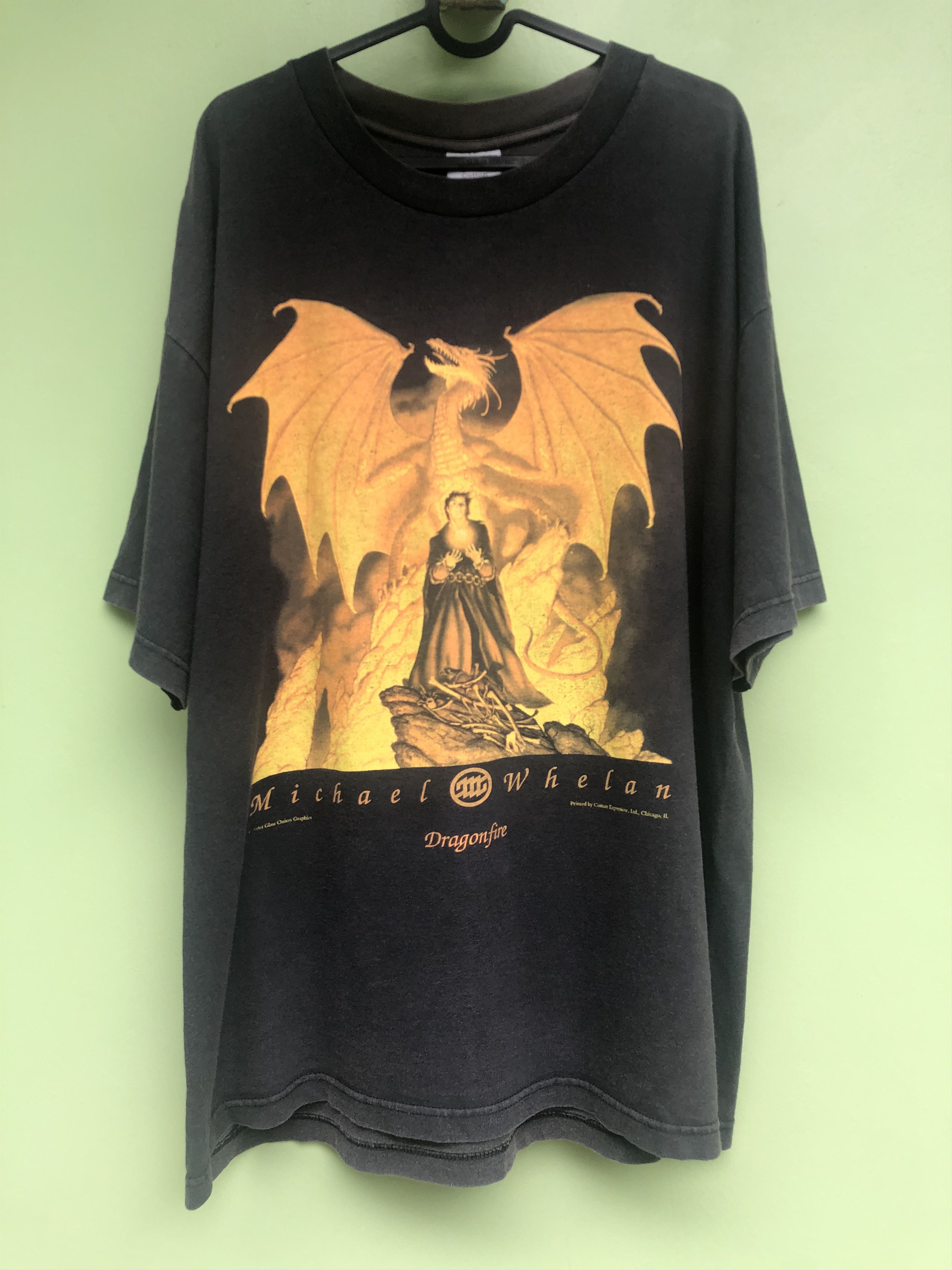 Vintage Vintage Michael Whealan DragonFire Size US XL / EU 56 / 4 - 1 Thumbnail
