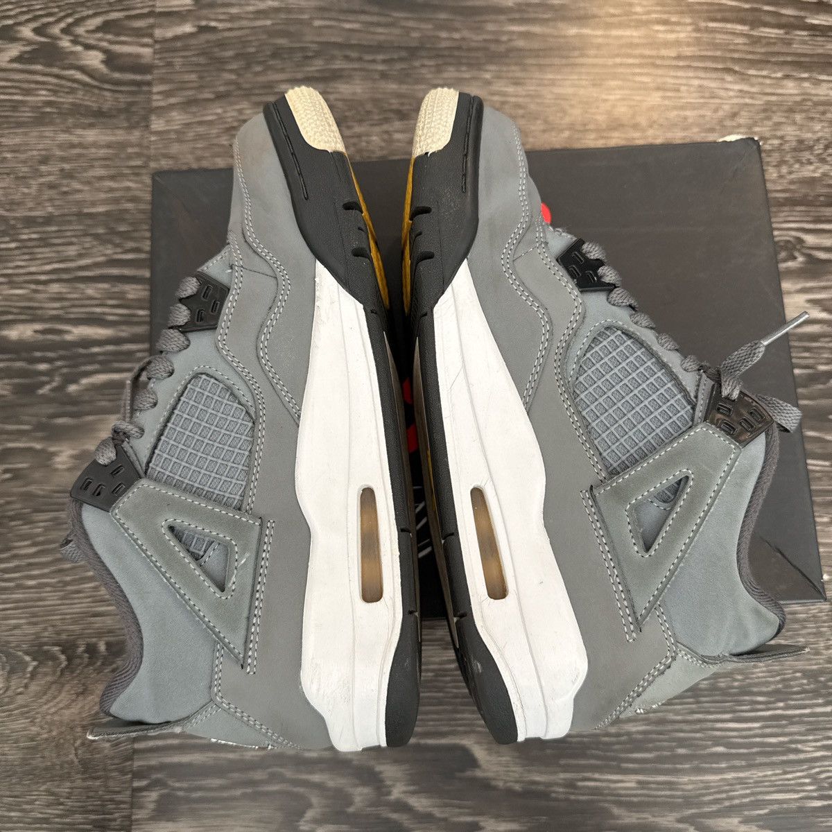 Jordan Brand × Nike JORDAN 4 COOL GREY Size US 8 / IT 38 - 4 Thumbnail