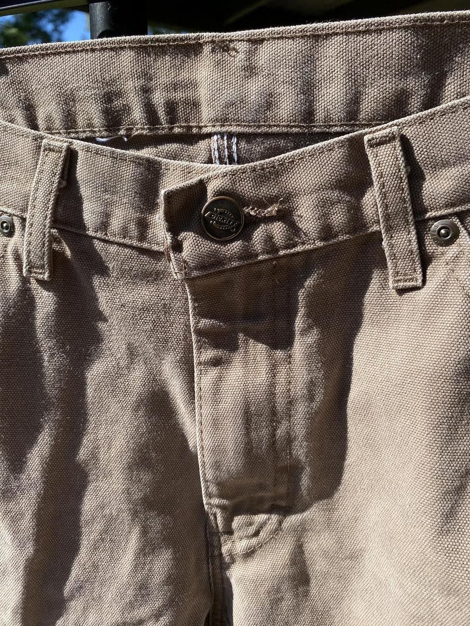 Dickies 2000s Dickies Carpenter Brown Straight Fit Skate Pants 30x32 Size US 30 / EU 46 - 3 Thumbnail
