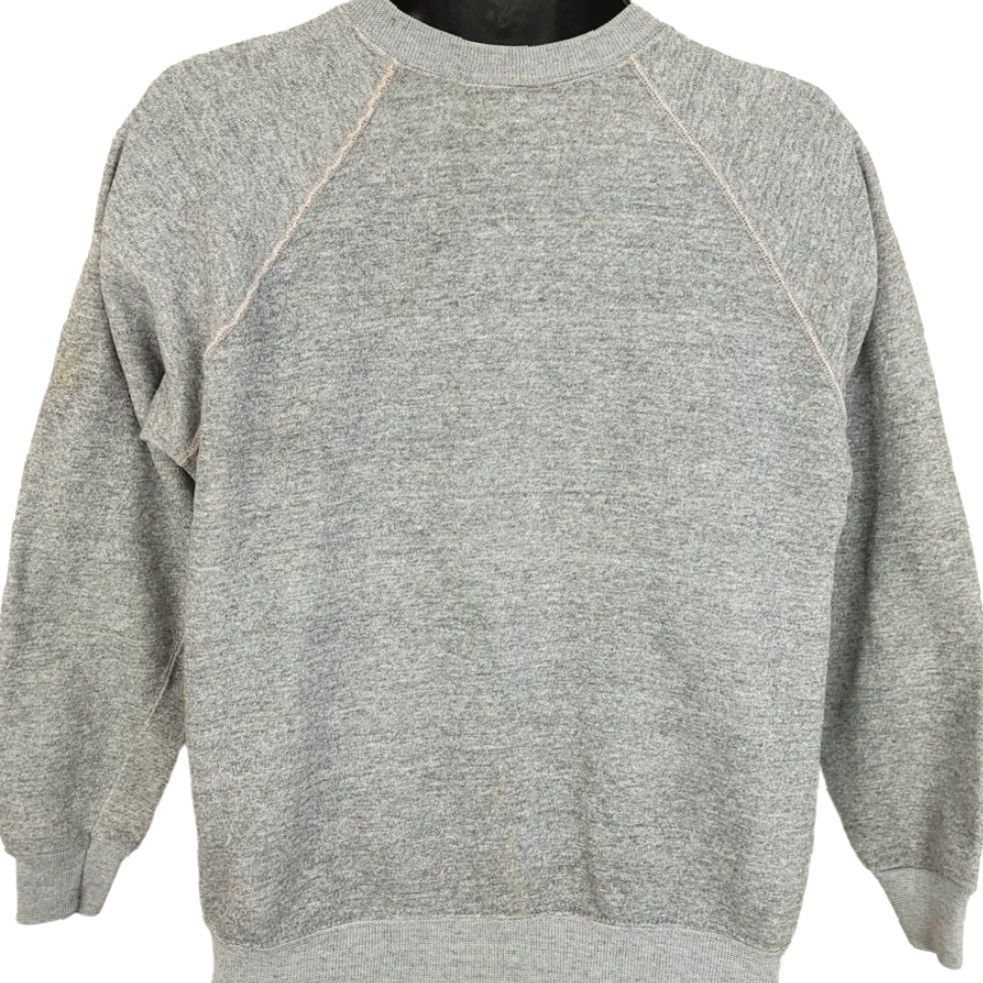 Vintage VINTAGE Alcatraz Sweatshirt Mens Size M Gray 80s Piece Of The Rock USA Shirt Pullover Crew Neck Long Sleeve Cotton Blend Size US M / EU 48-50 / 2 - 5 Thumbnail