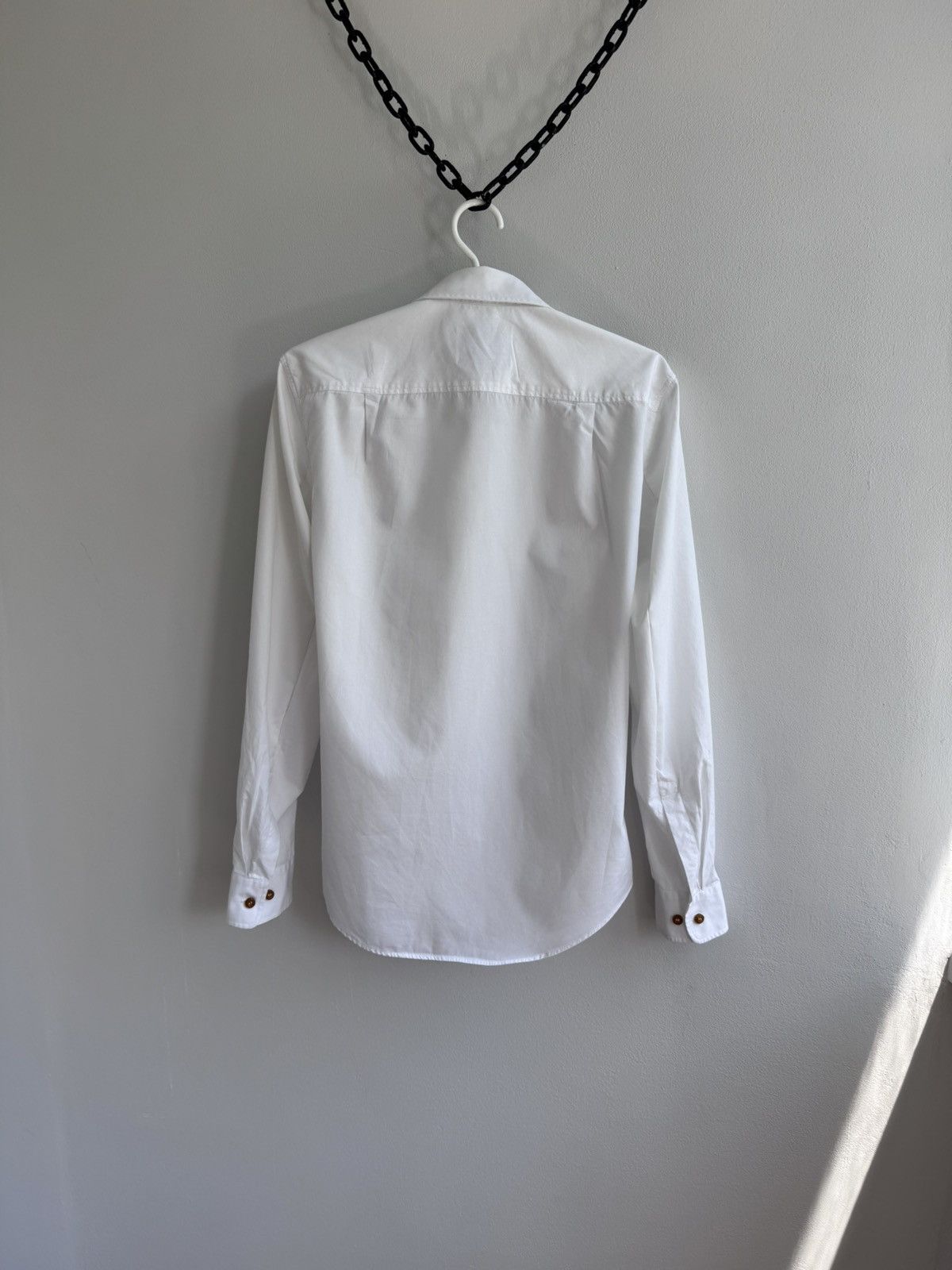Vivienne Westwood Vivienne Westwood White Button Down Shirt Long Sleeve Size US M / EU 48-50 / 2 - 10 Thumbnail