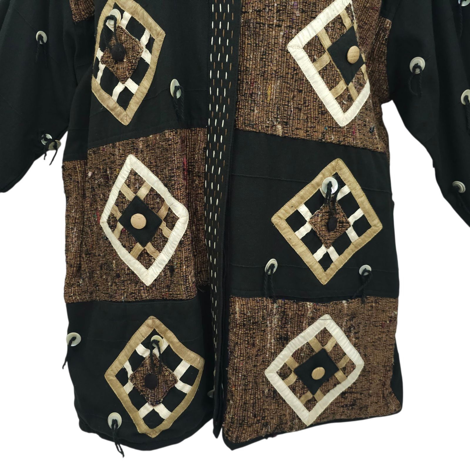 Other Yak Magik Jacket XL Quilted Patchwork Abstract Art To Wear Size XL / US 12-14 / IT 48-50 - 13 Thumbnail