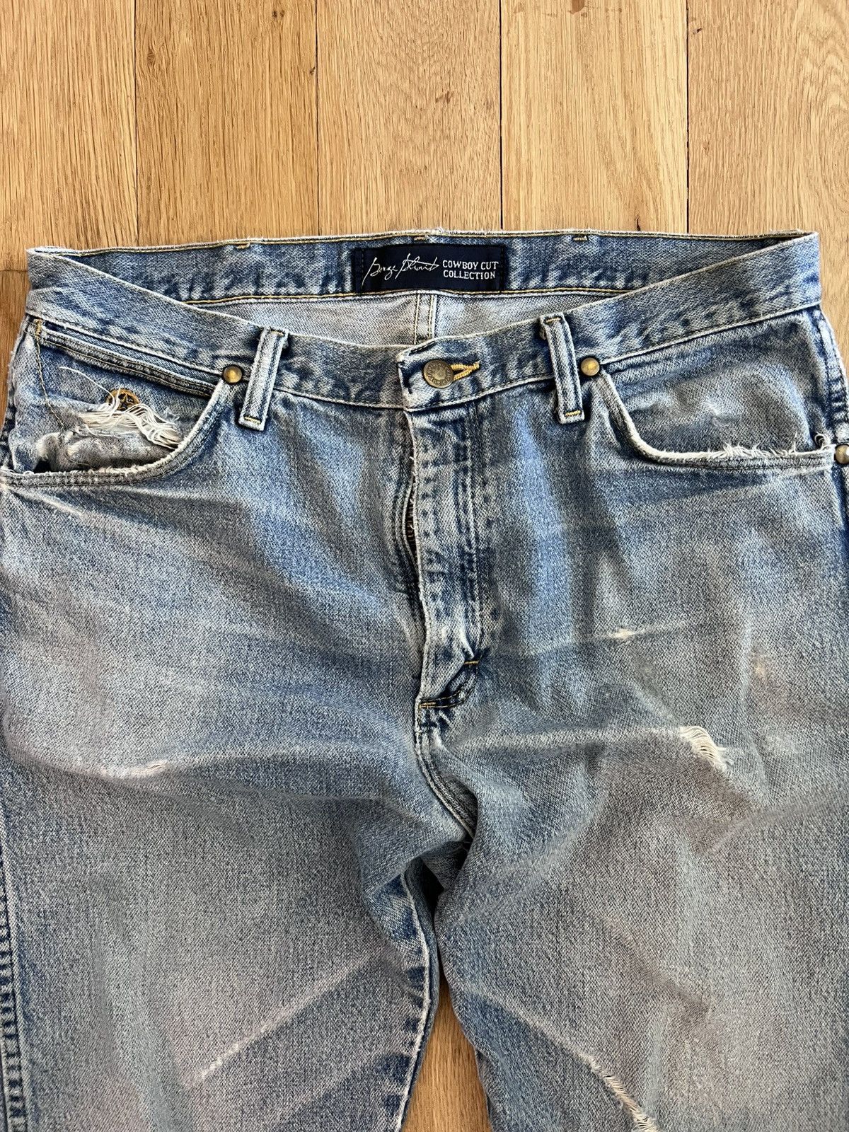 Wrangler Wrangler 13MGS Cowboy cut collection jeans. Size US 33 - 2 Thumbnail