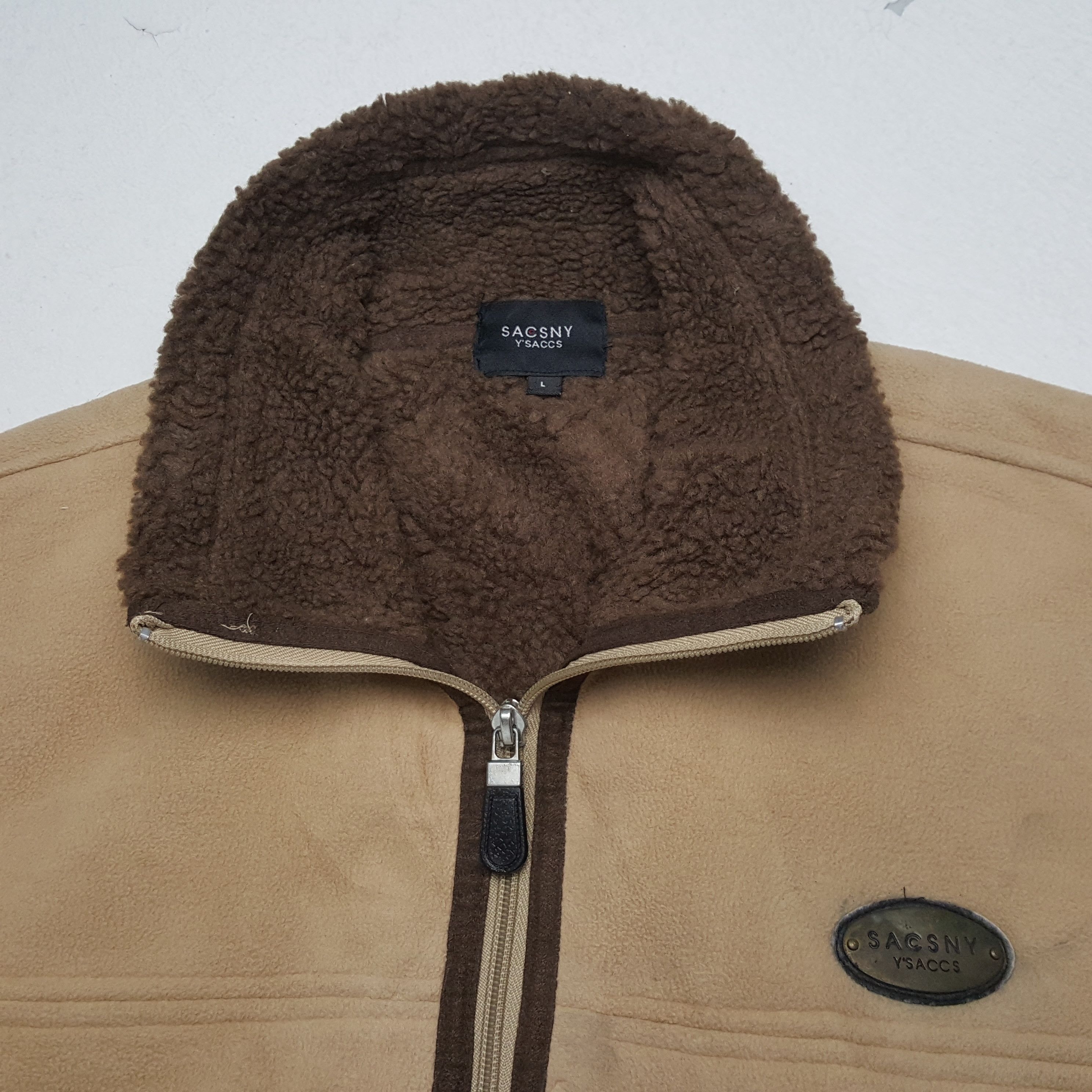 Designer × Vintage × Yohji Yamamoto Vintage SACSNY Y'SACCS by Yohji Yamamoto Designer Jacket Size US M / EU 48-50 / 2 - 4 Thumbnail