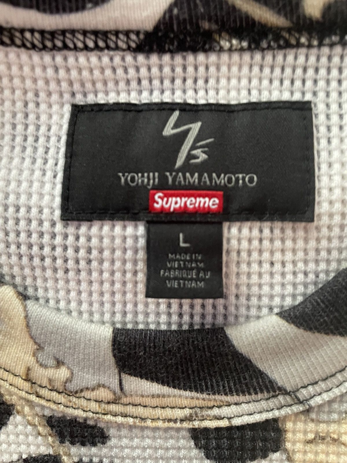 Supreme × Yohji Yamamoto Y’s thermal Size US L / EU 52-54 / 3 - 7 Thumbnail
