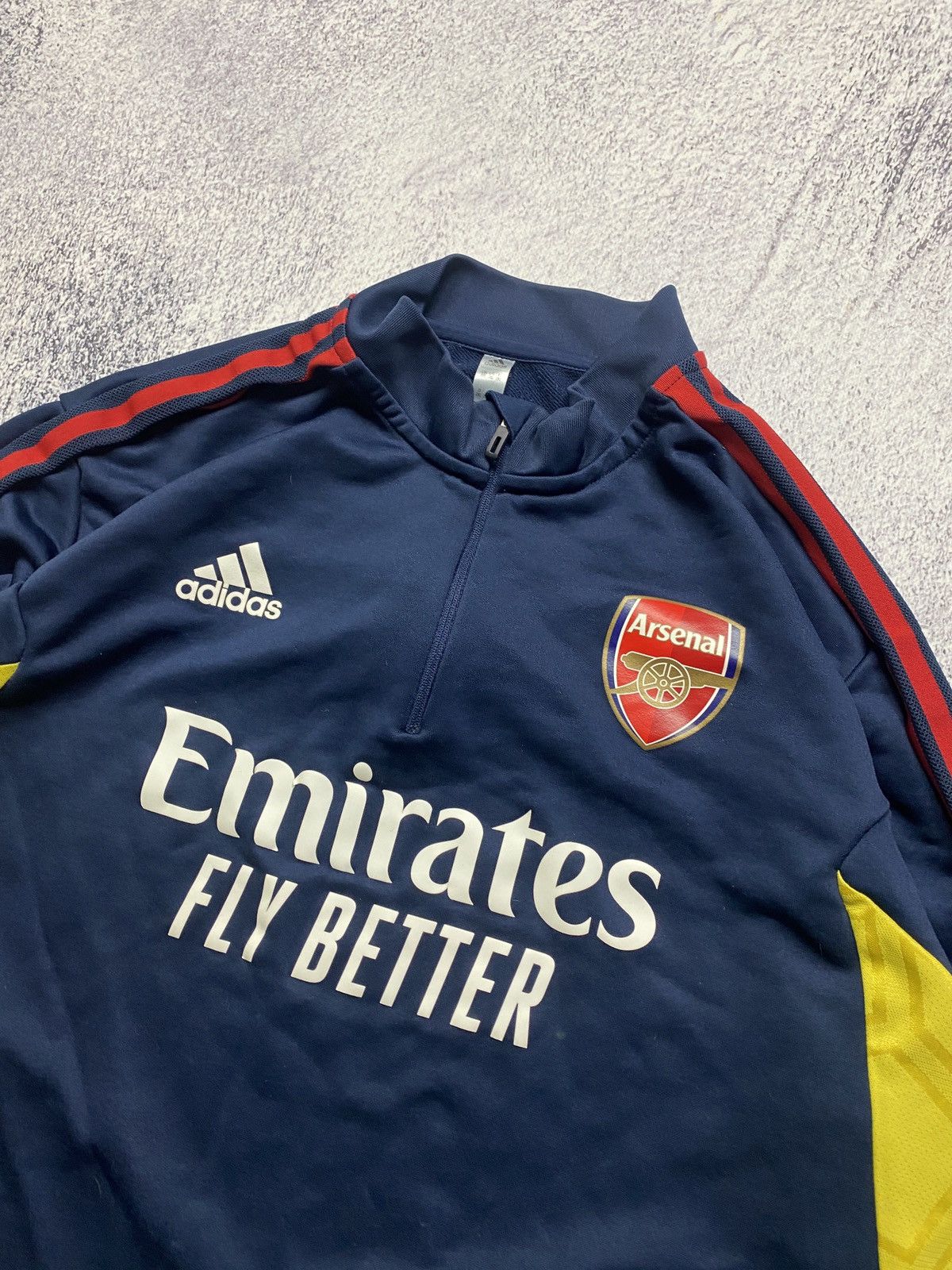 Adidas Arsenal 2022-2023 Adidas Soccer Training Top 1/4 Zip Jersey Size US XXL / EU 58 / 5 - 4 Thumbnail