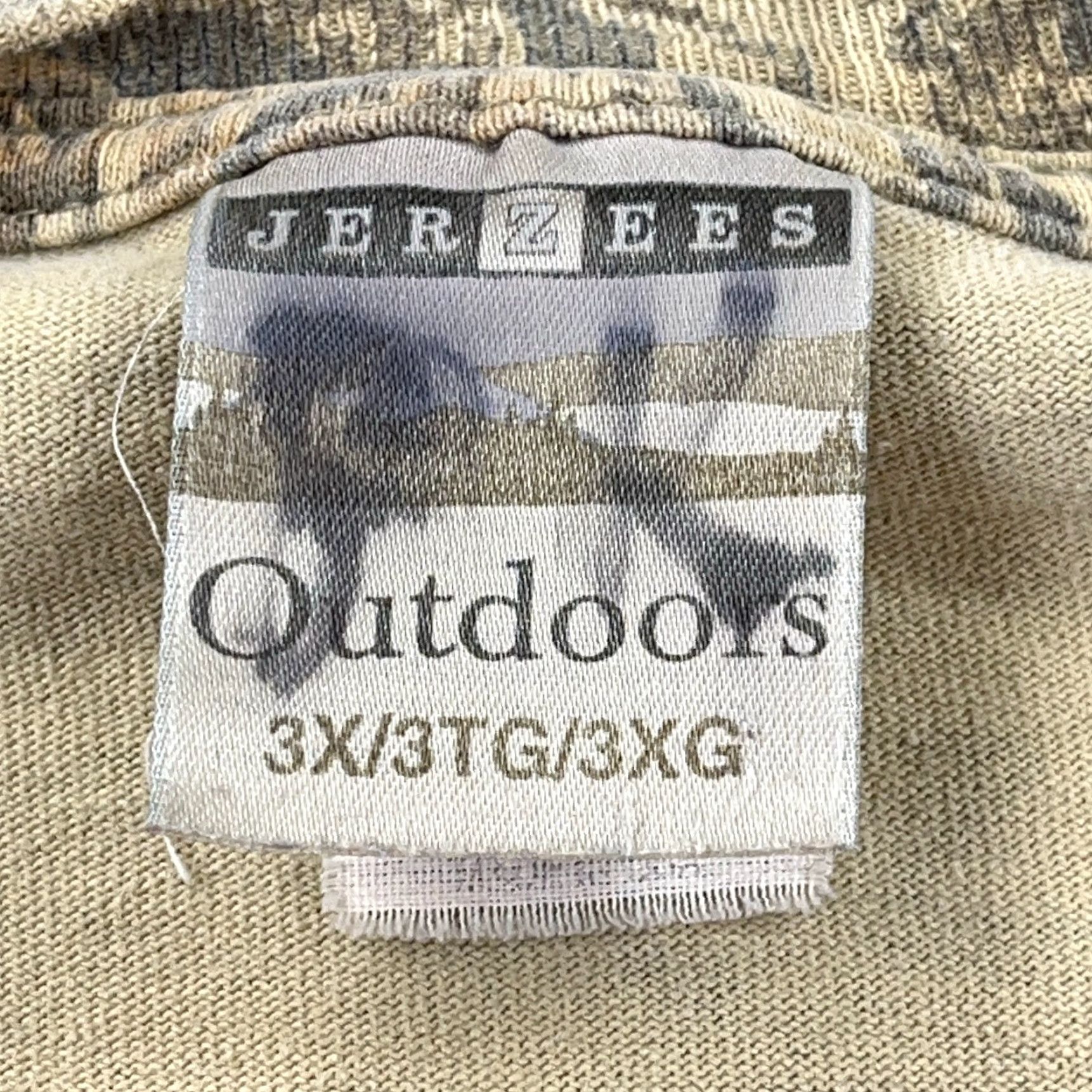 Jerzees VINTAGE Jerzees Shirt Men 3XL Long Sleeve 90s Y2K Camo Brown Cotton Polyester Jersey Logo Grungeかわ Not allowed: extra characters. Size US XXL / EU 58 / 5 - 3 Thumbnail