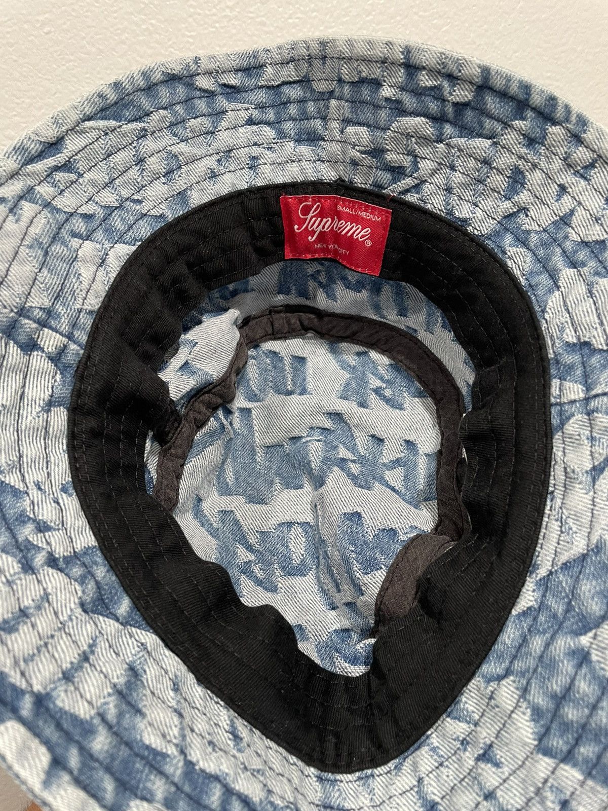Supreme Supreme Fat Tip Jacquard Denim Crusher Size ONE SIZE - 3 Thumbnail
