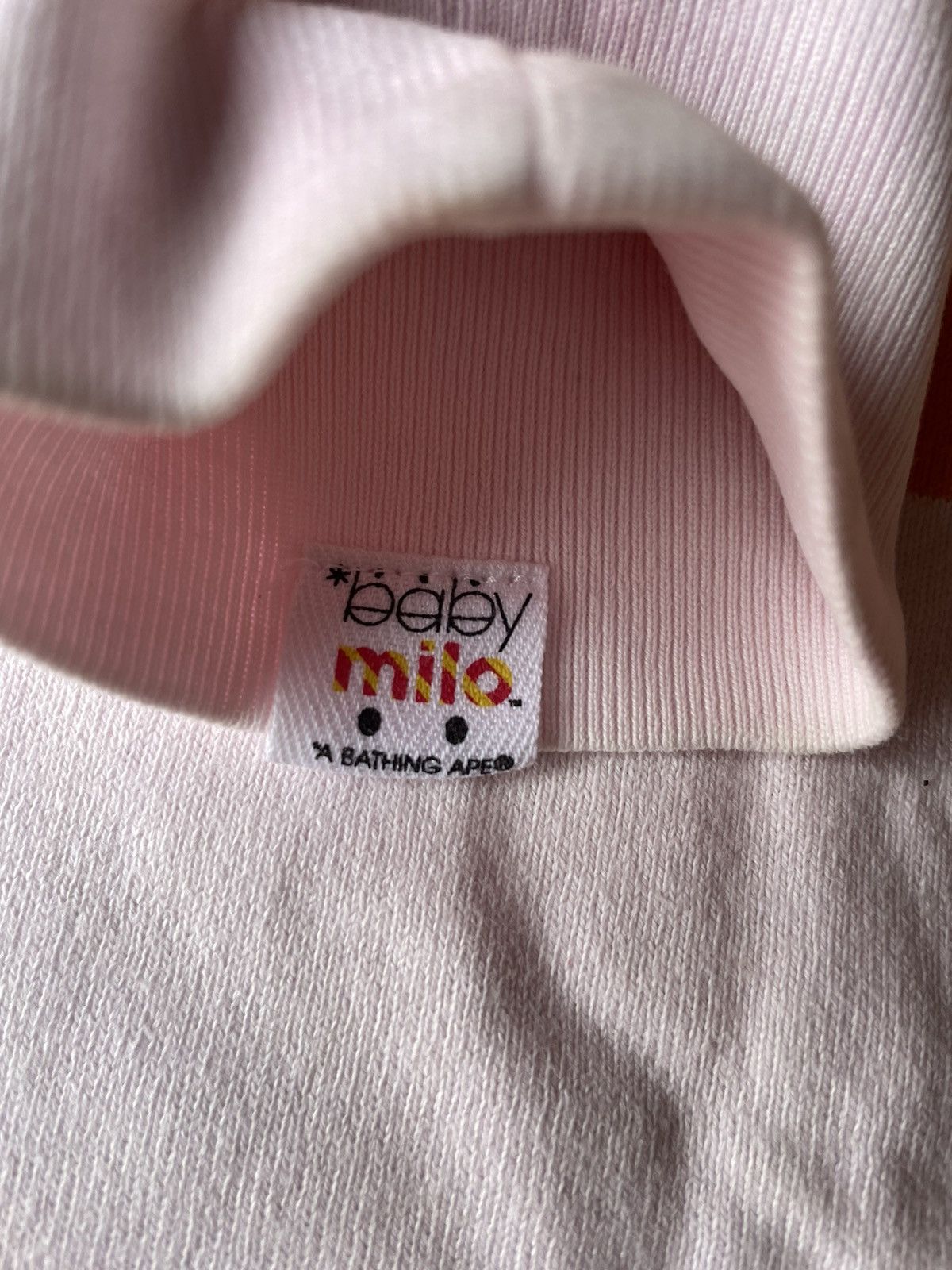 Bape Baby Milo Striped Rugby Shirt Size S / US 4 / IT 40 - 8 Thumbnail